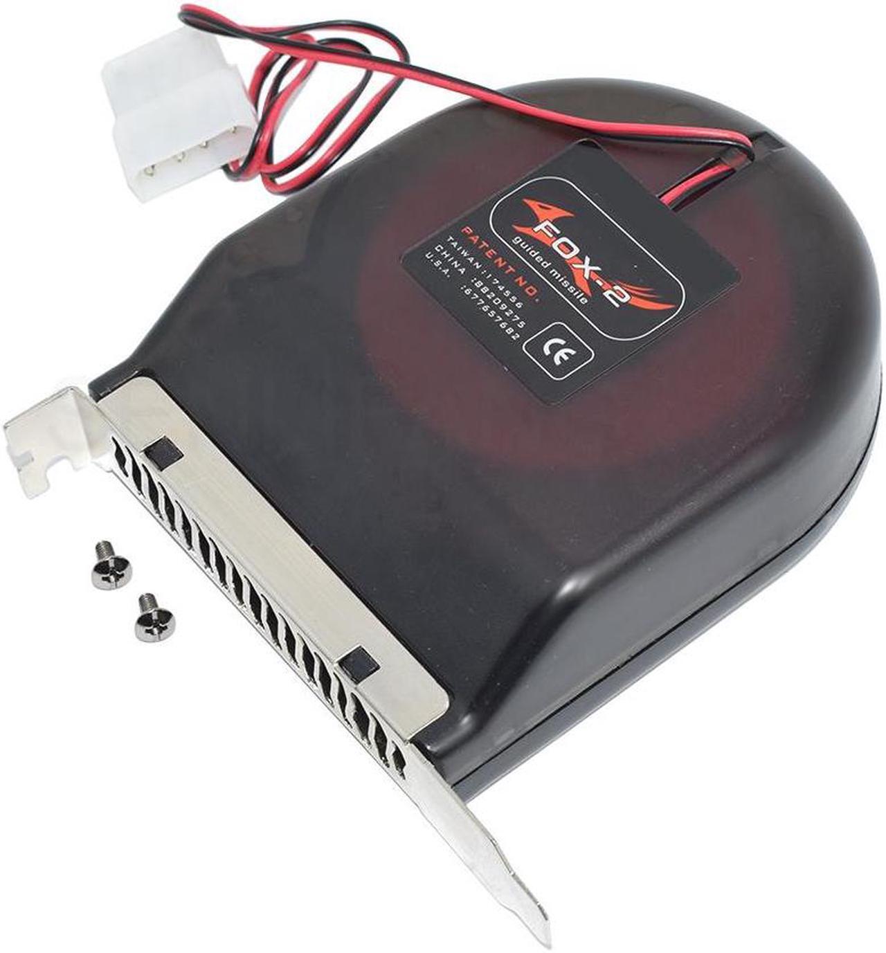 Alt view image 2 of 5 - Good Quality Computer Chassis Cooling Fan For FOX-2 System Blower DC12V PCI Slot Bit Long Life Bearing Design High Air Flow