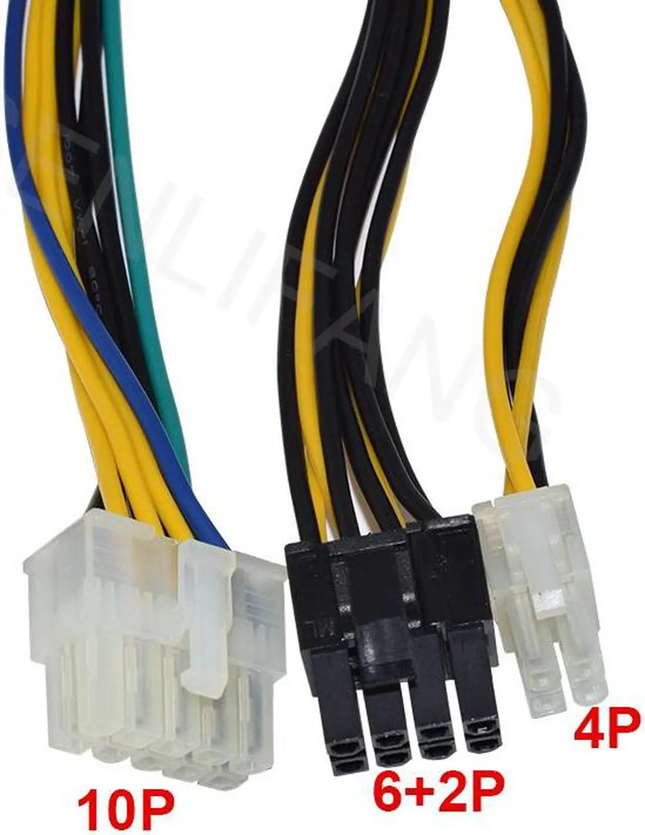 Alt view image 4 of 4 - For Lenovo FSP400-40AGPAA SP50H29513 00PC738 Max 400W 10pin With Graphics Card 6pin Server Power Supply