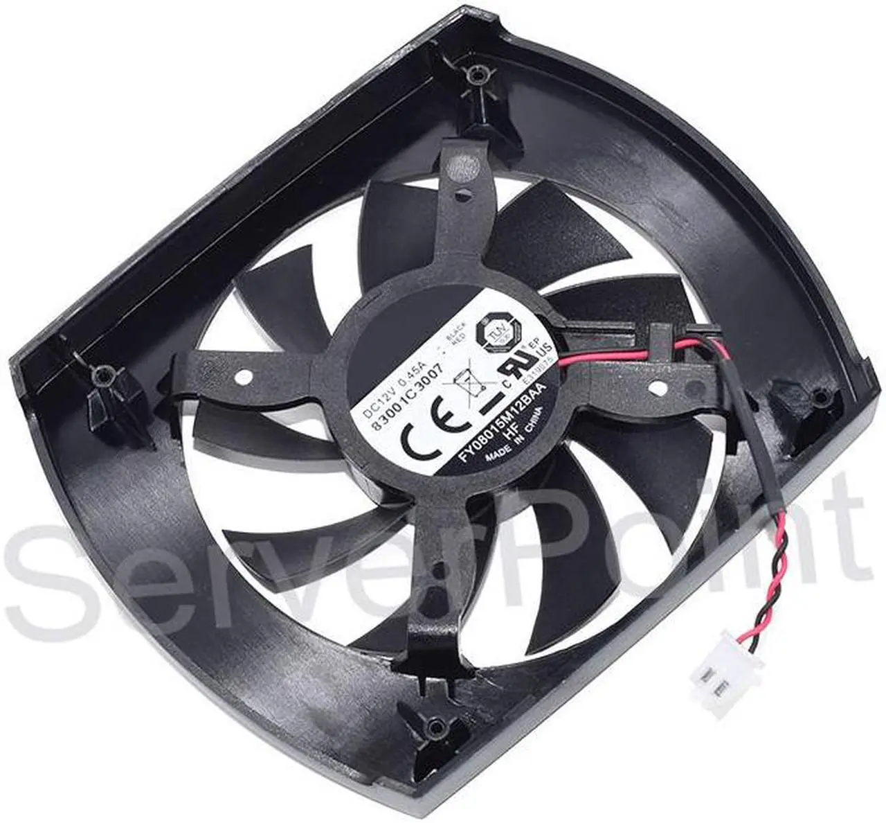Alt view image 2 of 3 - Brand New Cooler Fan DC12V 0.45A FY08015M12BAA For GTX650Ti Model GTX650 Display Card Video Card Cooling Fan