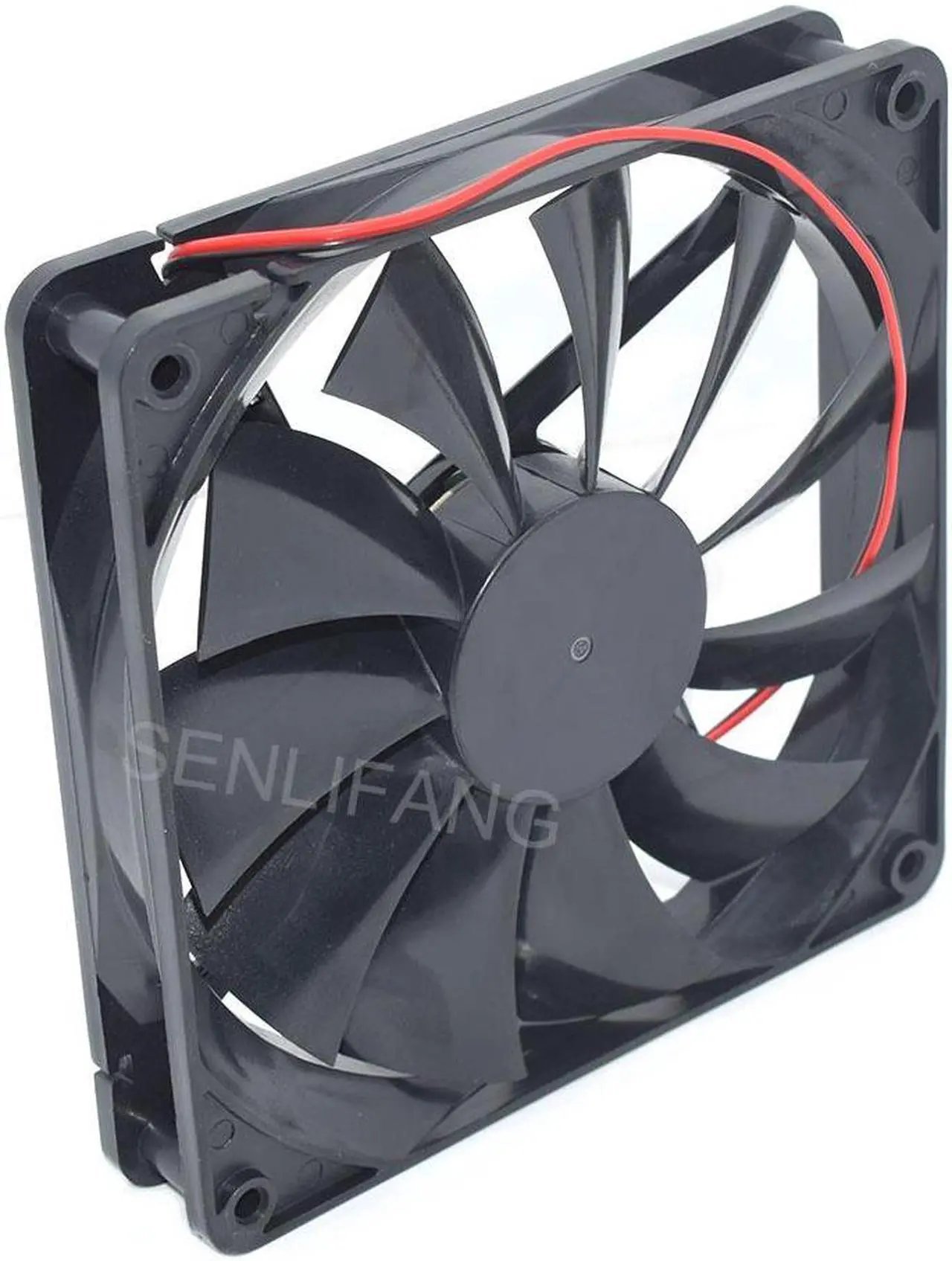 Alt view image 2 of 3 - New For GLOBE FAN RL4Z S1352512H 135x135x25mm 13.5cm 12V 0.45A 2Pin Chassis Power Cooling Fan
