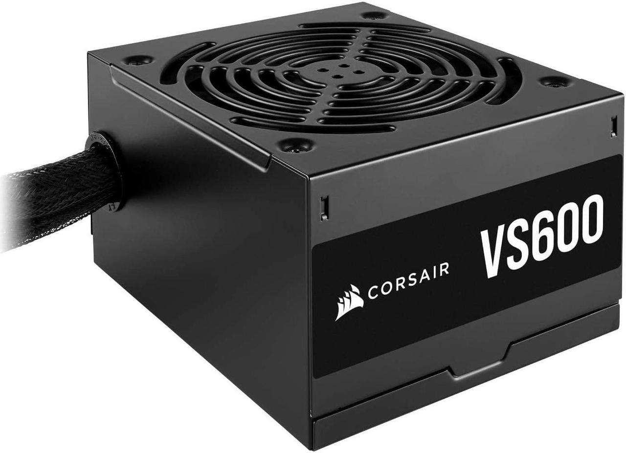 Alt view image 9 of 14 - CORSAIR VS Series VS600 600W 80 PLUS Certified Non-Modular ATX Power Supply, CP-9020224-NA