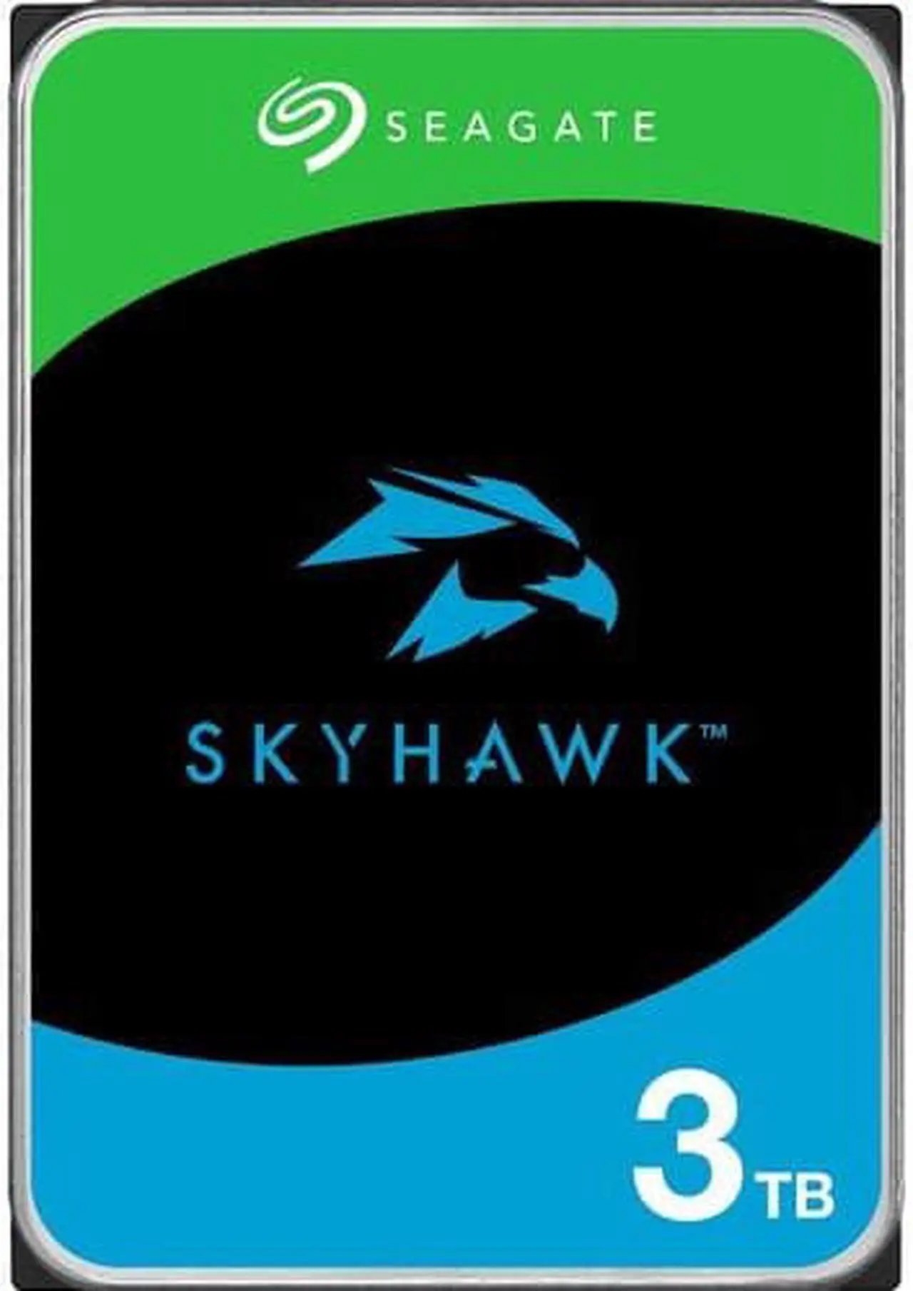 Alt view image 2 of 4 - seagate skyhawk surveillance hdd st3000vx015 - hard drive - 3 tb - sata 6gb