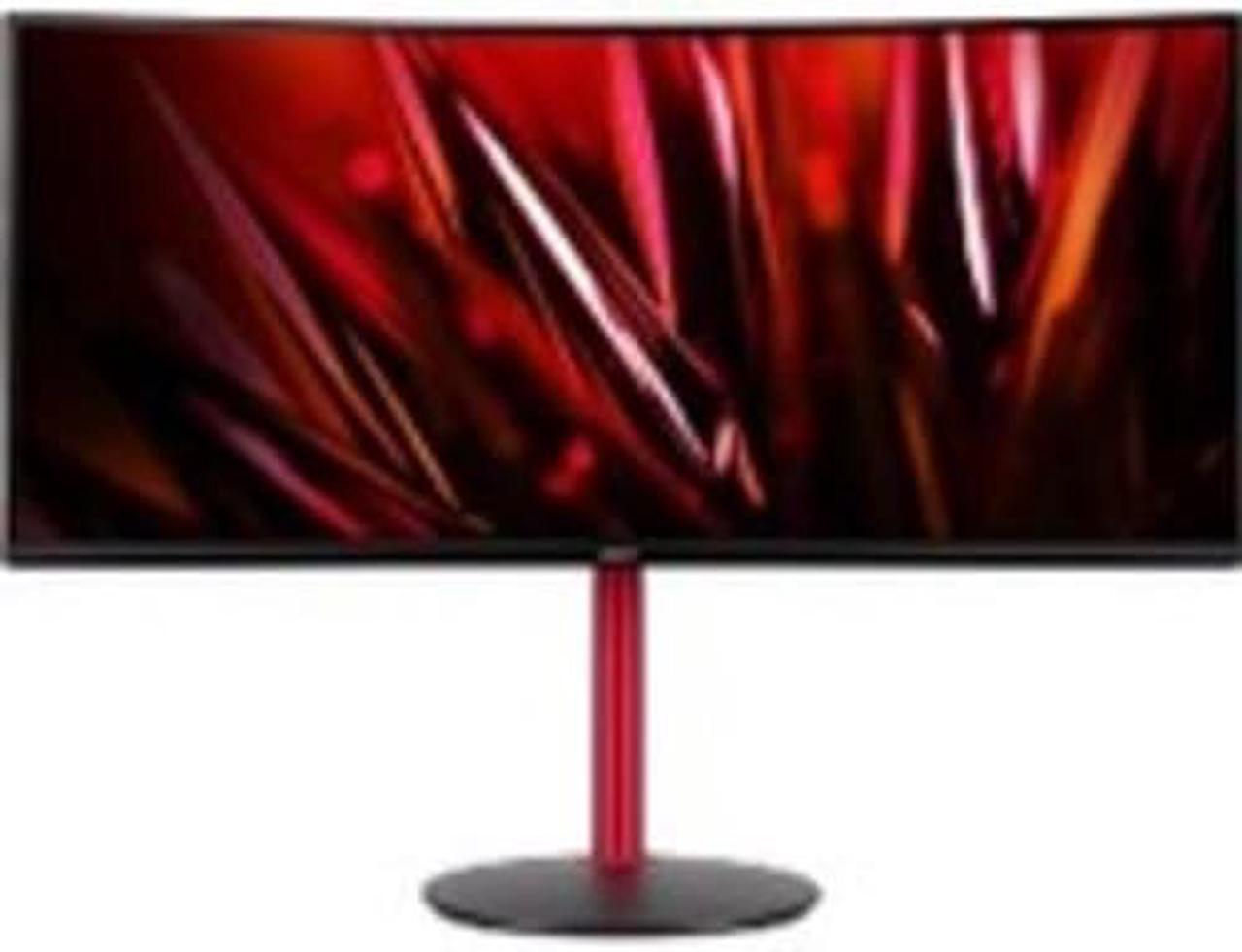 Alt view image 8 of 9 - Acer Nitro XZ342CK Pbmiiphx 34" 1500R Curved WQHD (3440 x 1440) VA Gaming Monitor with AMD Radeon Freesync, VESA Certified DisplayHDR400, 95% sRGB, 144Hz, 1ms VRB (Display Port & 2 x HDMI 2.0 Ports)