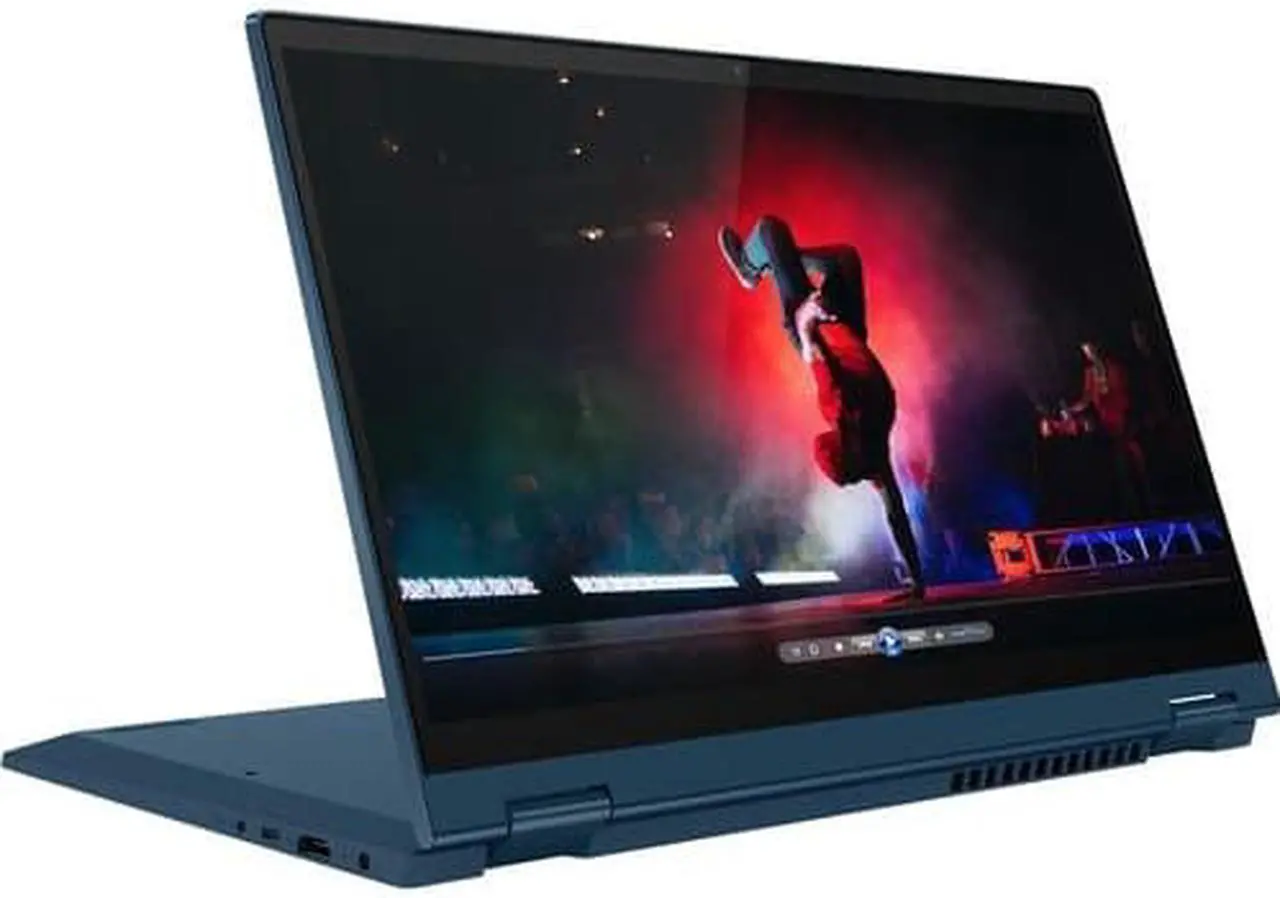 Alt view image 4 of 17 - Lenovo IdeaPad Flex 5 14ALC05 82HU0159US 14" Touchscreen Convertible 2 in 1 Notebook - Full HD - 1920 x 1080 - AMD Ryzen 3 5300U Quad-core (4 Core) 2.60 GHz - 4 GB Total RAM - 4 GB On-board Memor