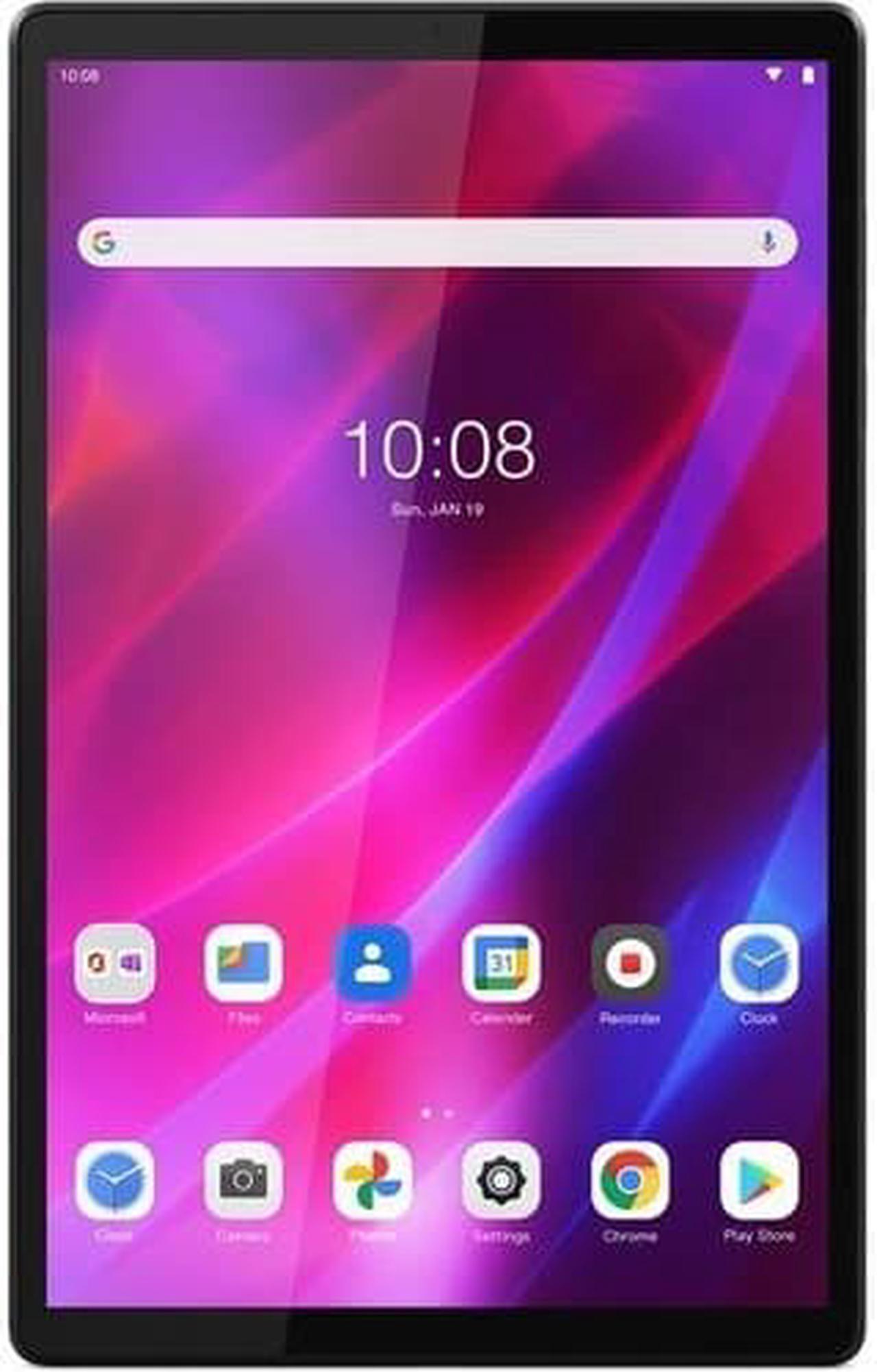 Alt view image 7 of 7 - Lenovo Tab K10 TB-X6C6F ZA8N0064US Tablet - 10.3" WUXGA - Helio P22T Octa-core (8 Core) 1.80 GHz - 3 GB RAM - 32 GB Storage - Android 11 - Abyss Blue - MediaTek SoC Platform SoC - Upto 2 TB - 192