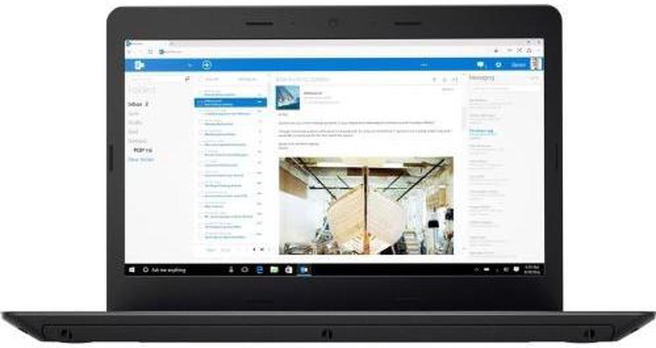 Alt view image 10 of 10 - Lenovo Laptop ThinkPad E470 (20H10066US) Intel Core i7 7th Gen 6500U (2.50 GHz) 8 GB Memory 256 GB SSD NVIDIA GeForce 940MX 14" Windows 7 Professional 64-Bit (Downgrade From Windows 10 Pro)