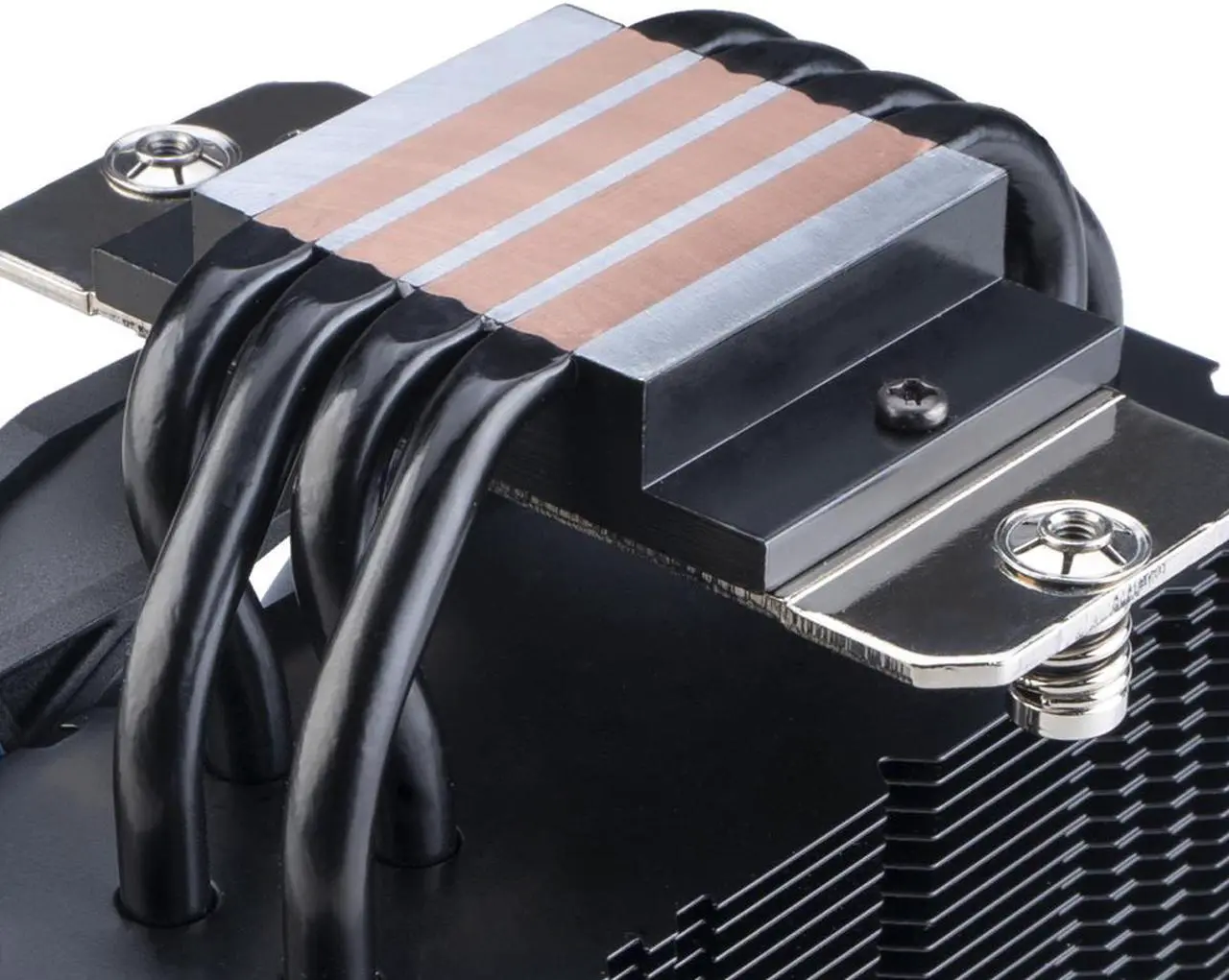 Alt view image 4 of 6 - Akasa Alucia H4 Plus AMD/Intel PWM LGA 1700 & AM5 Compatible 12cm CPU Cooler