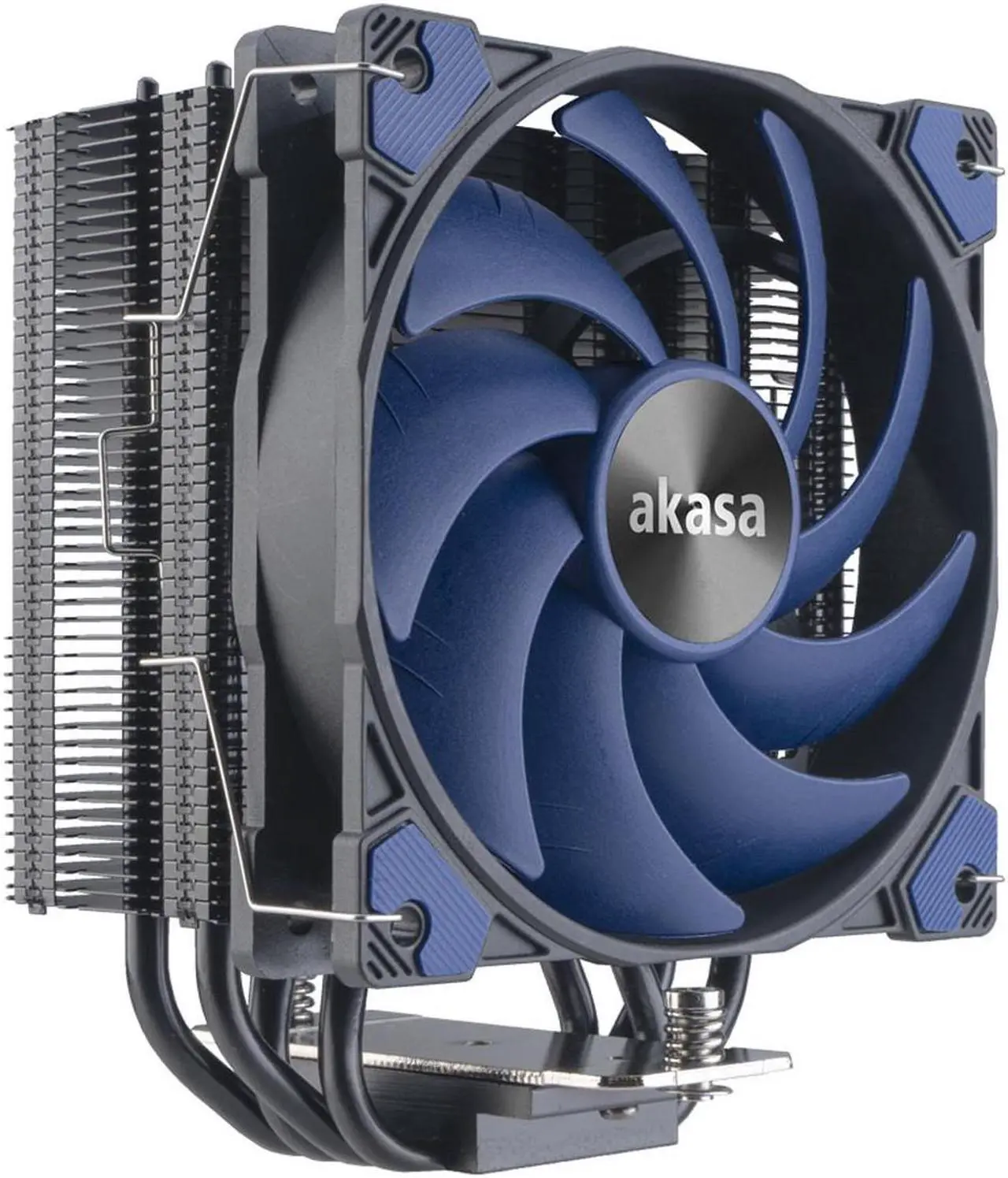 Alt view image 3 of 6 - Akasa Alucia H4 Plus AMD/Intel PWM LGA 1700 & AM5 Compatible 12cm CPU Cooler