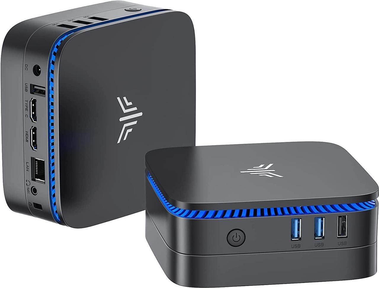 Main image of KAMRUI 4K Mini PC AK1PLUS 16GB RAM Intel 12th Alder Lake N100 Windows 11 HDMI 512GB M.2 SSD 2.4 & 5GHz Wi-Fi and support WIFI 5 expand the storage up to 2TB