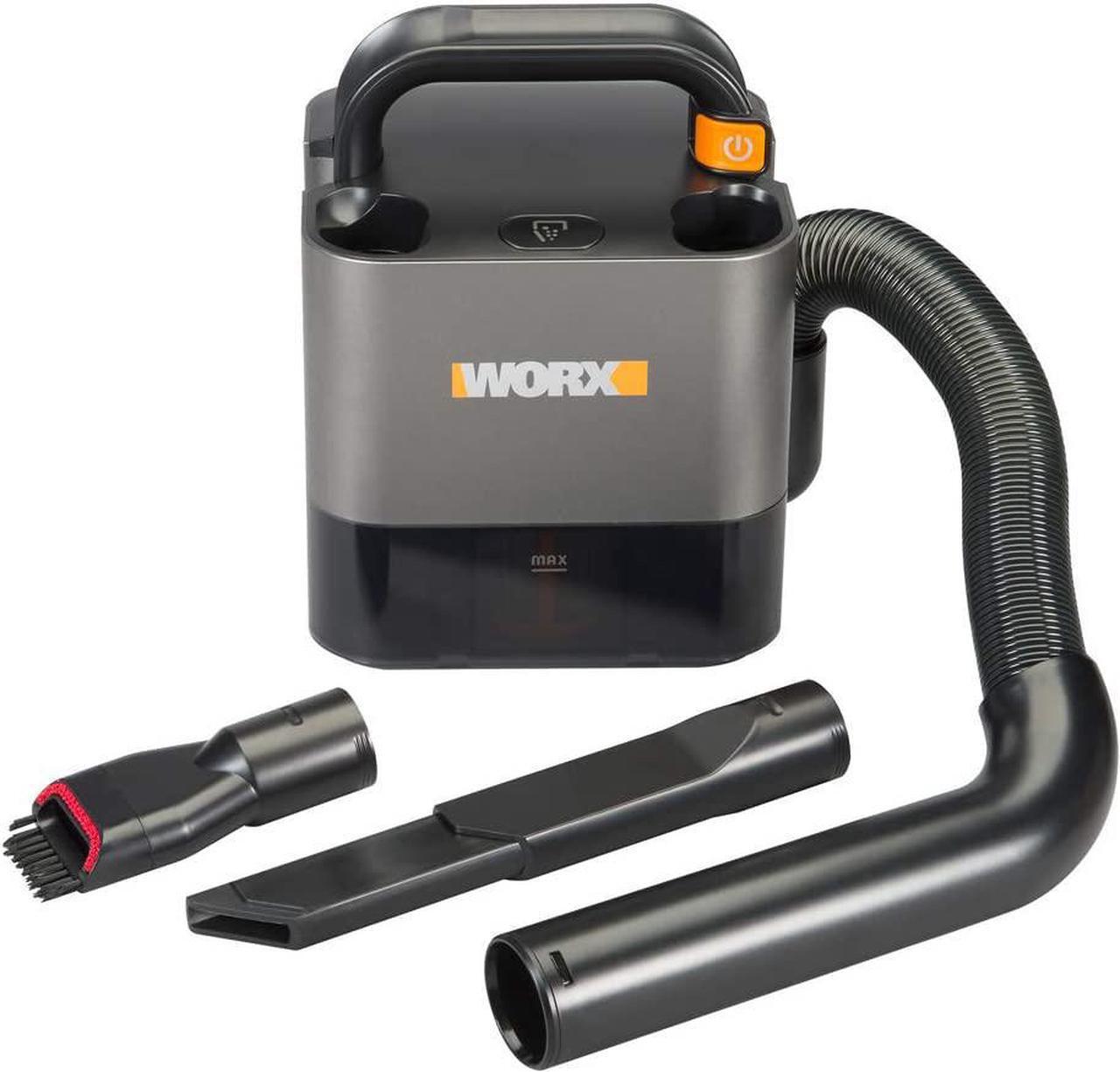 Main image of WORX WX030L 20V Power Share Cordless Cube Vac Compact Vacuum, Black