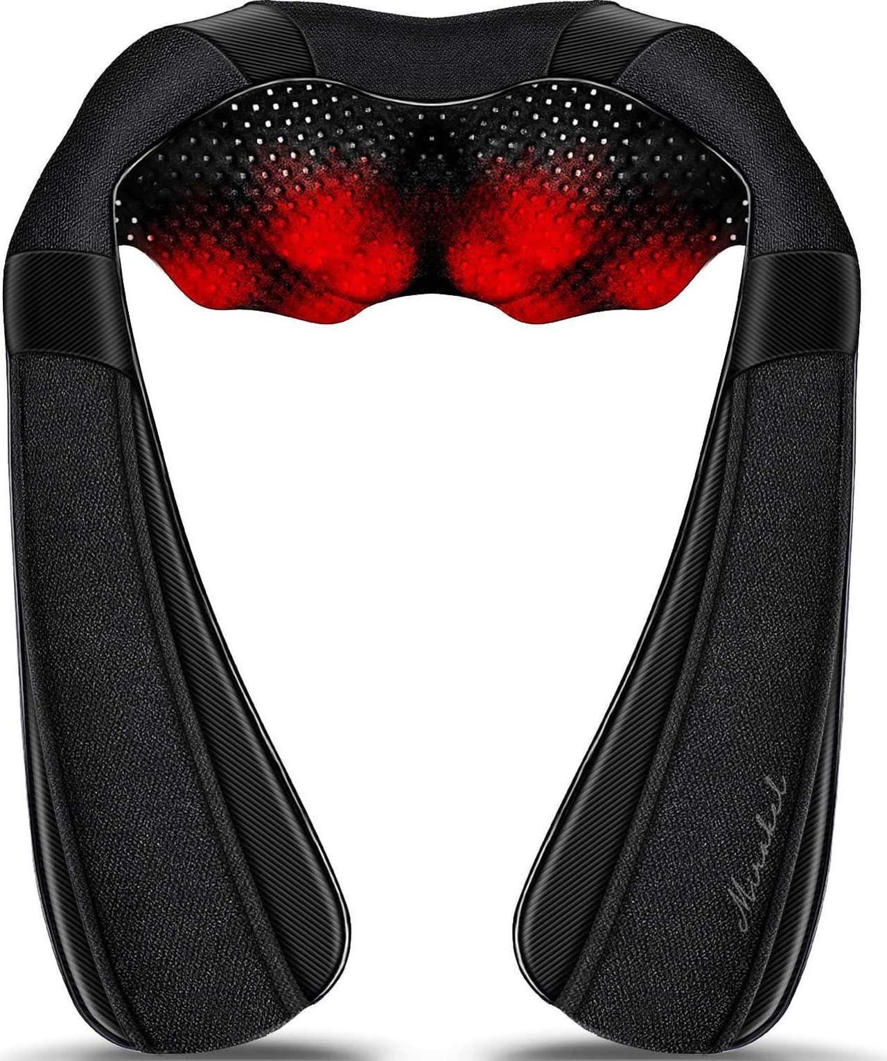 Mirakel Neck Massager, Shiatsu Back Neck Massager with Heat, Electric Back Massager, Neck Massager Pillow for Neck, Back, Shoulder, Foot, Leg, Muscle Pain Relief, Shoulder Massager - Graduation Gifts