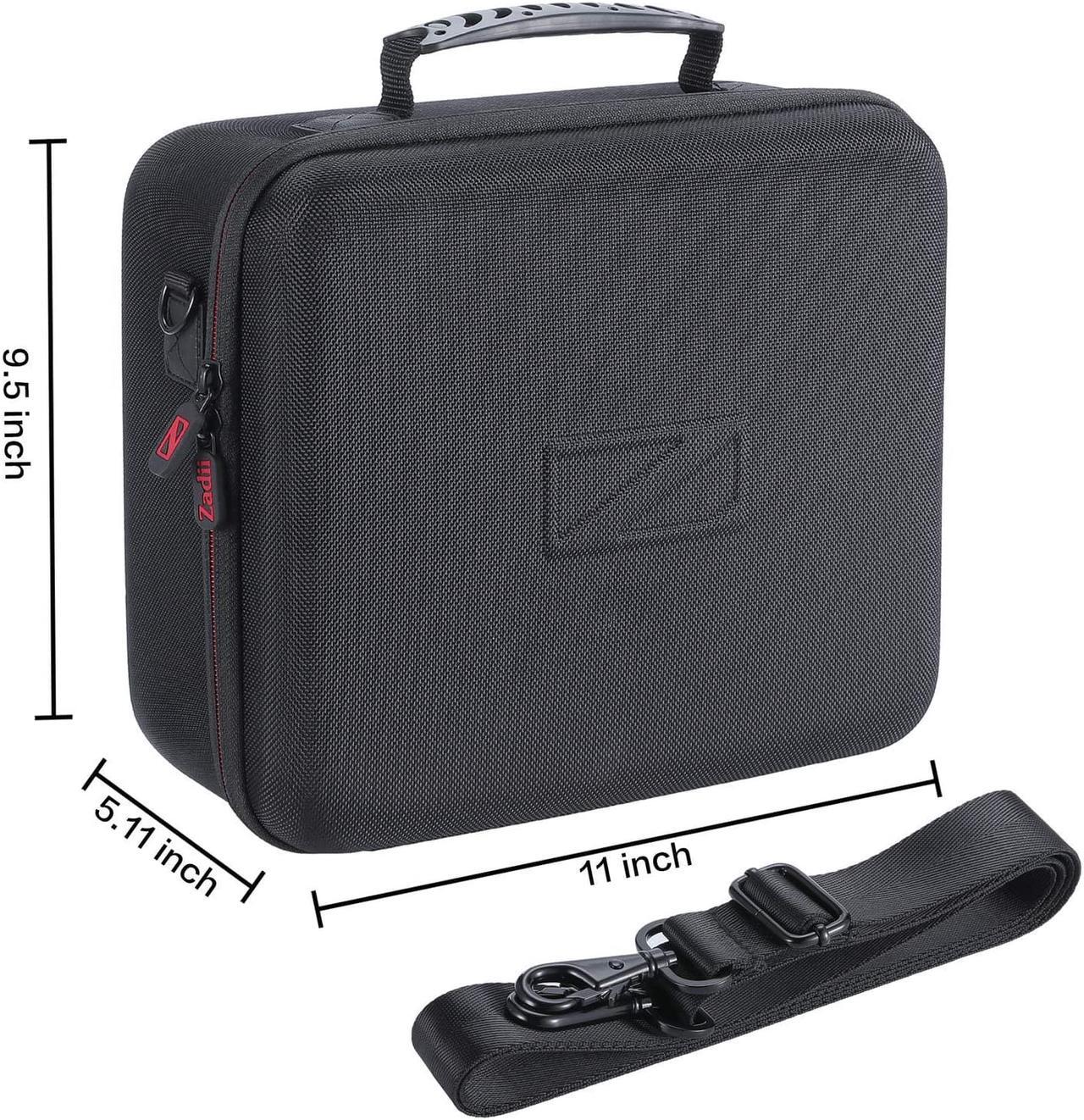 Alt view image 7 of 7 - Hard Carrying Case Compatible with Nintendo Switch and Switch OLED Model 2021, Travel Case fit Switch Pro Controller