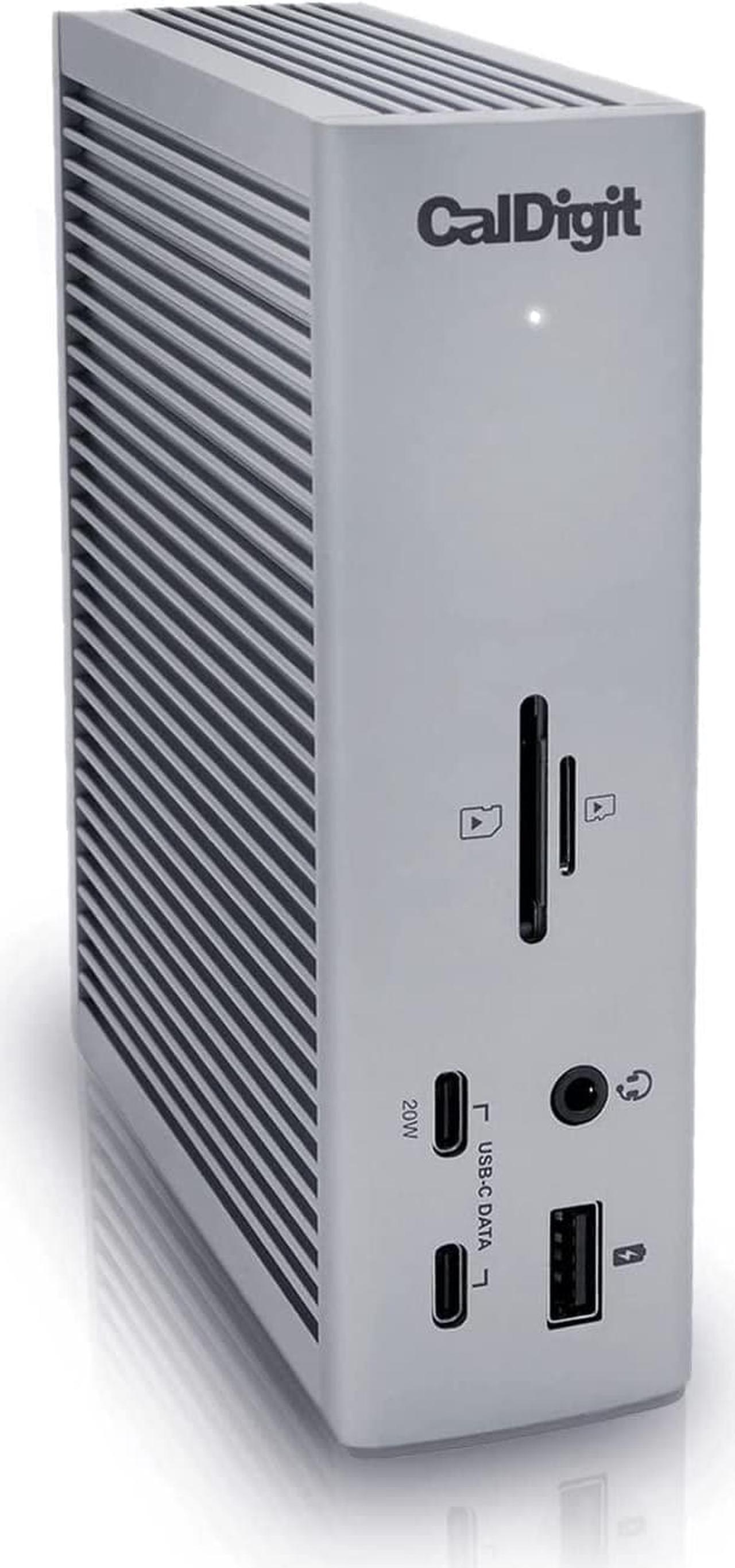 Main image of CalDigit TS4 Thunderbolt 4 Dock - 18 Ports, 98W Charging, 40Gb/s Thunderbolt 4, USB-A/C, 2.5GbE, 8K/6K Displays, Mac/PC/Chrome Compatible