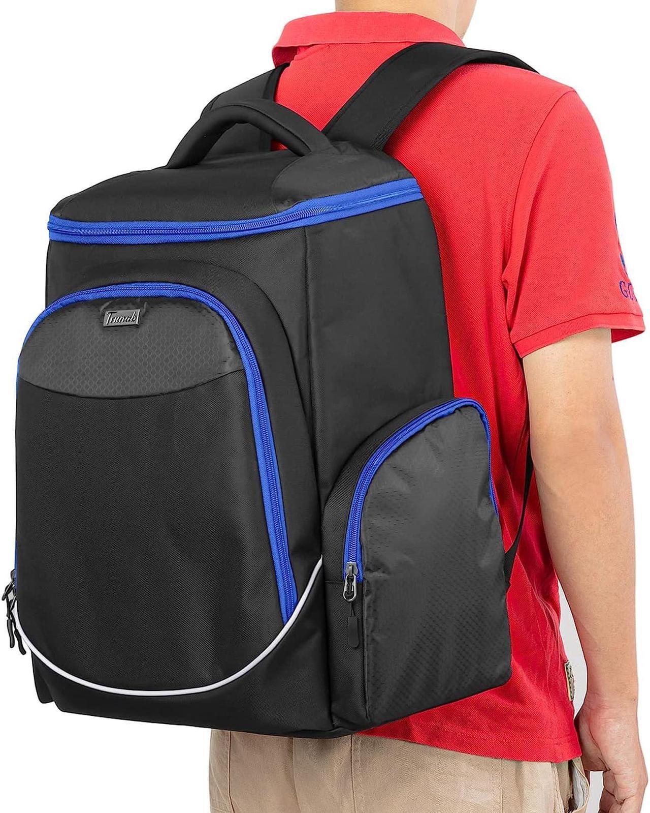 Alt view image 5 of 7 - Trunab Gaming Console Backpack Compatible with PS5/PS4/PS4 Pro/PS4 Slim/Xbox One/Xbox One X/Xbox One S, Travel Carrying Bag with Multiple Pockets for 15.6 Laptop and Gaming Accessories