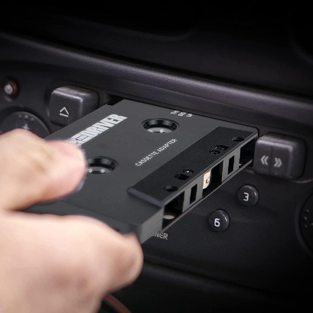 Alt view image 5 of 7 - Cassette Adapter for Car Wired 3.5MM Universal AUX Plug for Smartphones MP3 Players 31 Cable Cassette Aux Adapter for Car Cassette Deck Aux Cord Black