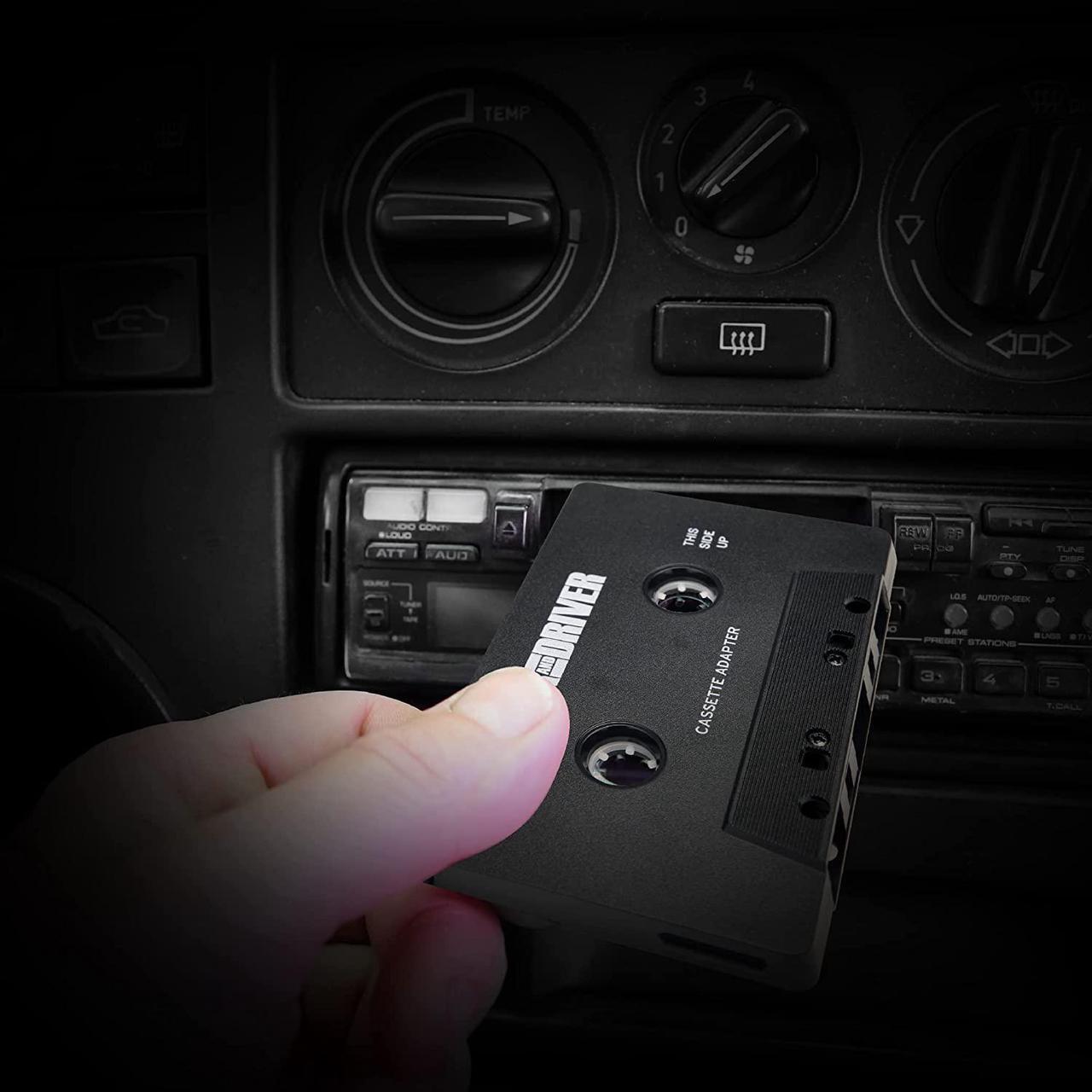 Alt view image 6 of 7 - Cassette Adapter for Car Wired 3.5MM Universal AUX Plug for Smartphones MP3 Players 31 Cable Cassette Aux Adapter for Car Cassette Deck Aux Cord Black