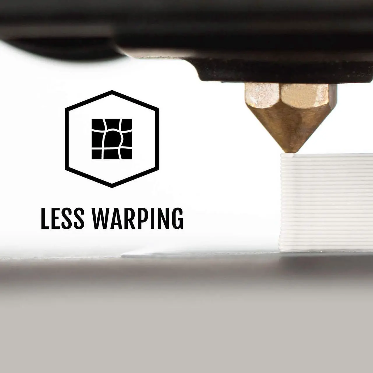 Alt view image 5 of 7 - HATCHBOX 1.75mm White PLA 3D Printer Filament, 1 KG Spool, Dimensional Accuracy +/- 0.03 mm, 3D Printing Filament
