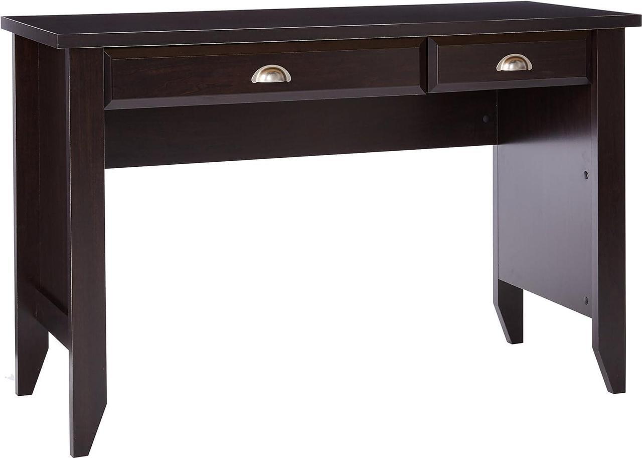 Main image of Sauder Shoal Creek Computer Desk, Jamocha Wood finish