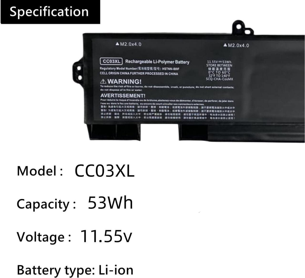 Alt view image 3 of 4 - HCSK 45N1152 Replacement for Lenovo ThinkPad T440P T540P W540 W541 L440 L540 Series 45N1153 45N1162 45N1163 45N1145 45N1147 45N1149 0C52864 0C52863 57 57+ 57++ 11.1V 8960mAh, (B31N1402)