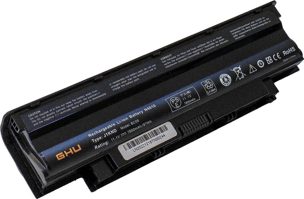 Alt view image 6 of 7 - GHU New Battery 87 Wh Replacement for J1KND YXVK2 4T7JN 04YRJH 07XFJJ 9T48V 9TCXN 383CW W7H3N FMHC10 312-0233 312-0234 Compatible for Inspiron N5010 M5110 M5010 M5040 M5030 N5030 N5040 N7110