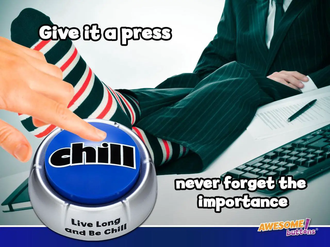 Alt view image 5 of 7 - Chill Button  The Coolest Stress Relief Toy on The Planet