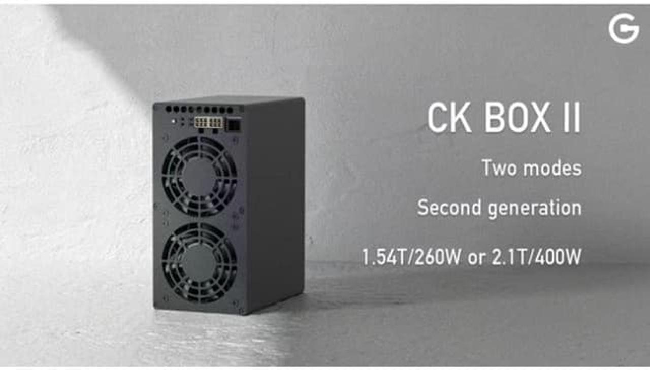 New CK BOX II 2.1TH/s±10% | 400W±10% | Nervos Network Miner CKB Crypto Mining without PSU Mining box Better Than CK Box Mine