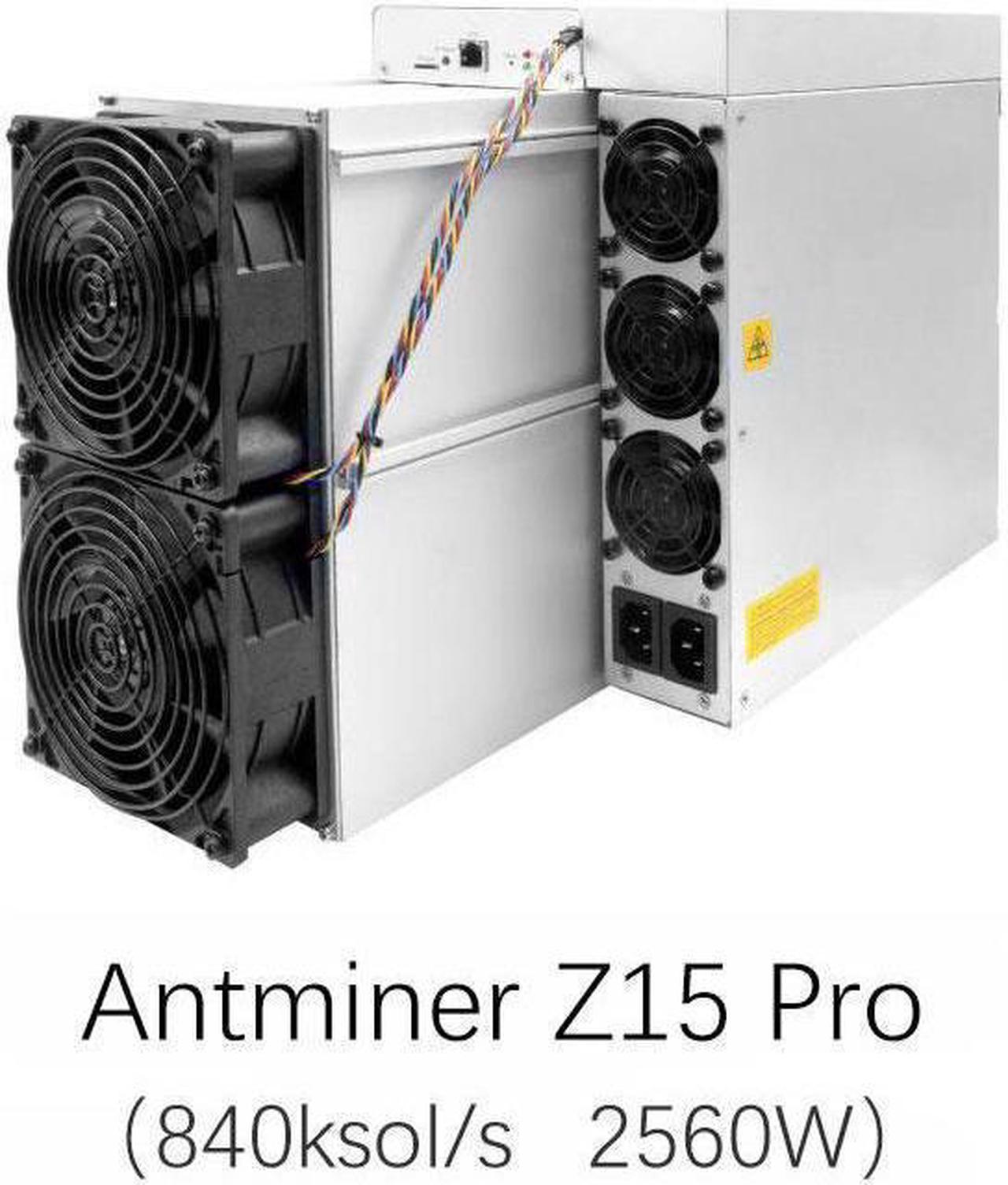 Bitmain Antminer Z15 Pro 840 KSol/s 2560W Equihash Algo ZCASH Asic Miner In Stock