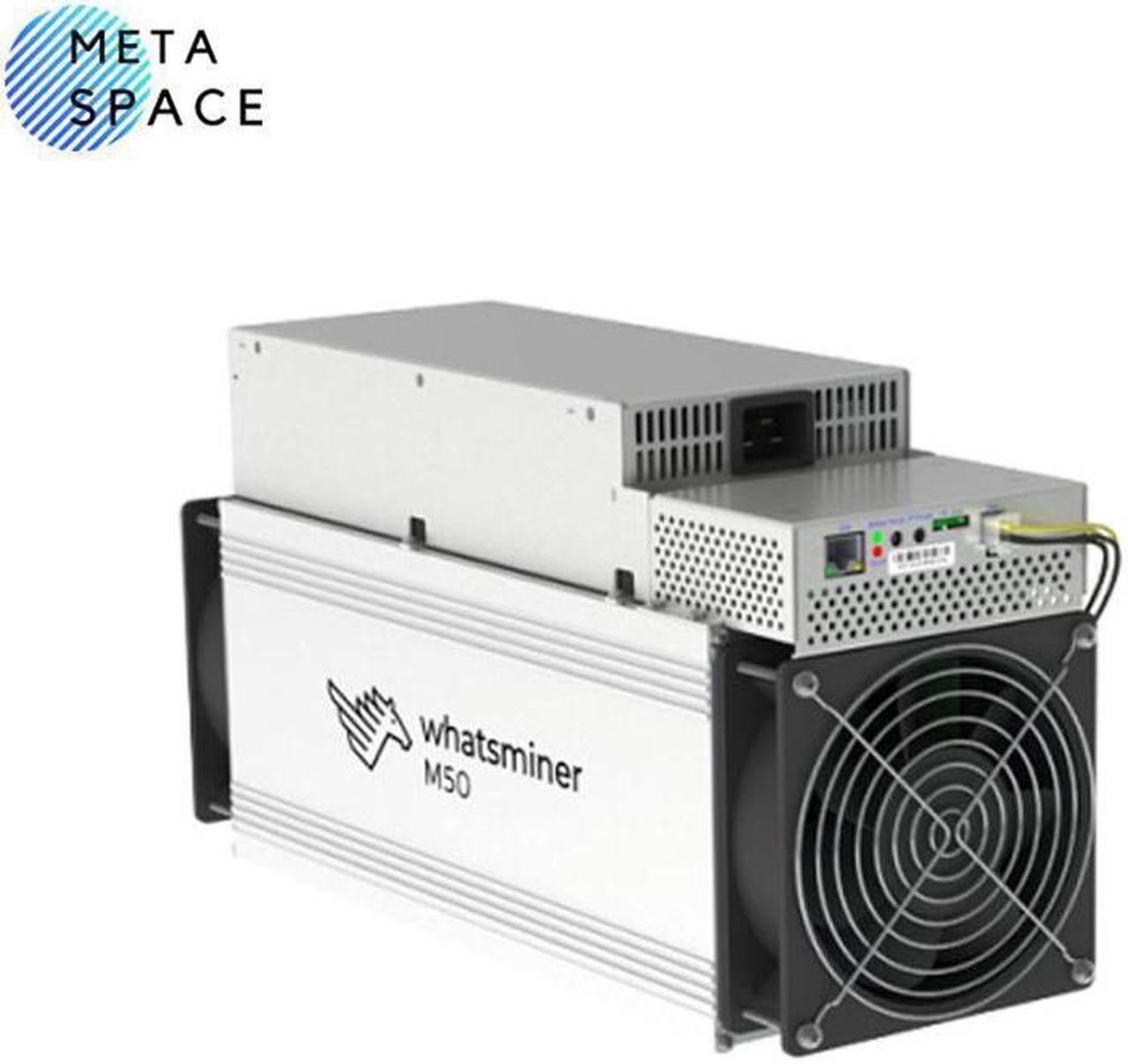 The Newest Whatsminer M50 112T from MicroBT mining SHA-256 algorithm with a maximum hashrate of 112TH/s at 29 J/T Most Efficient Asic Miner BTC Bitcoin With PSU