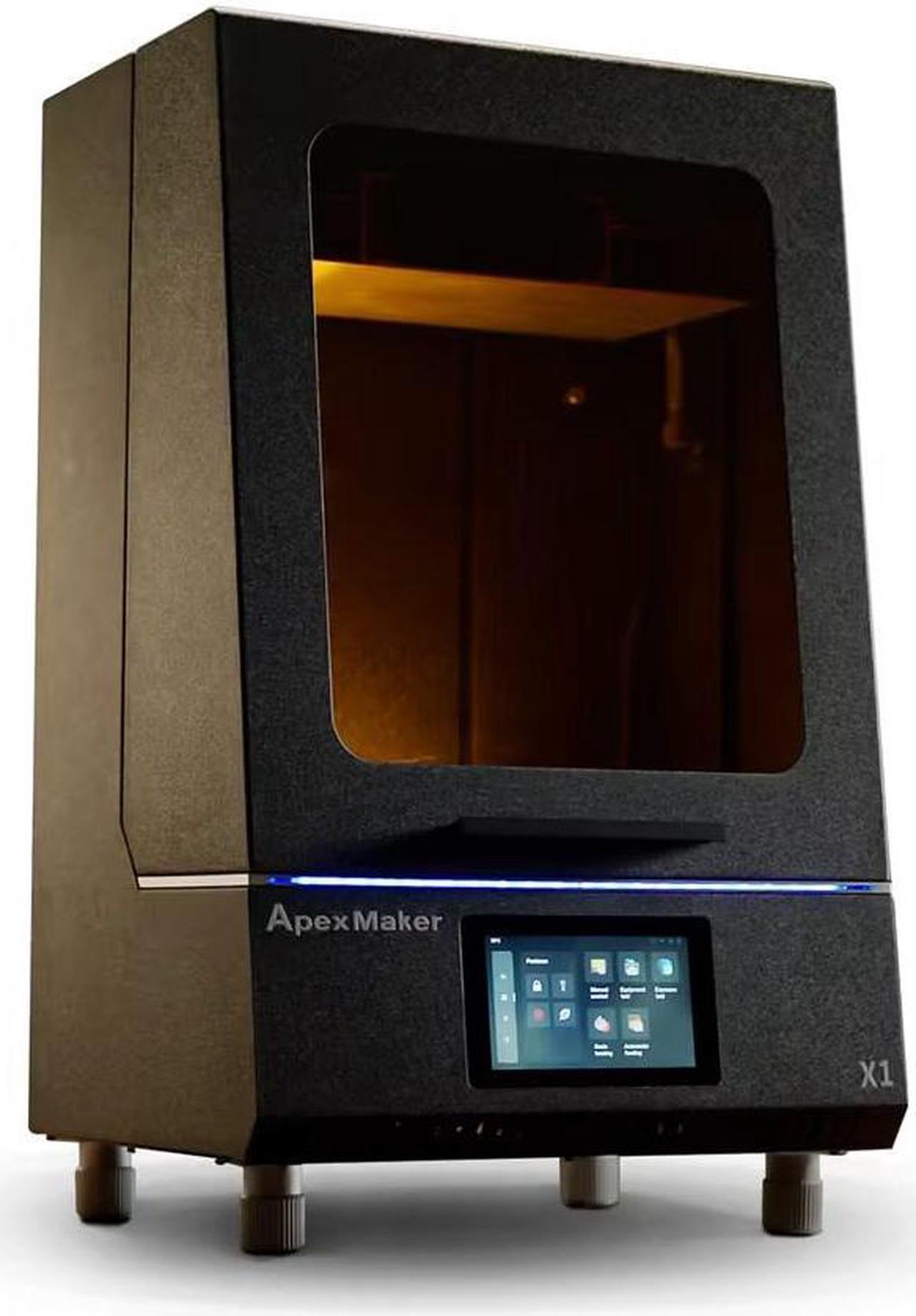 ApexMaker X1 3D Printer, Industrial Grade 3D Printer, 8K Resin 3D Printer with 16 inch 8K Resolution Mono LCD Screen, 353.2x198.7x400mm Large Size Printing Volume