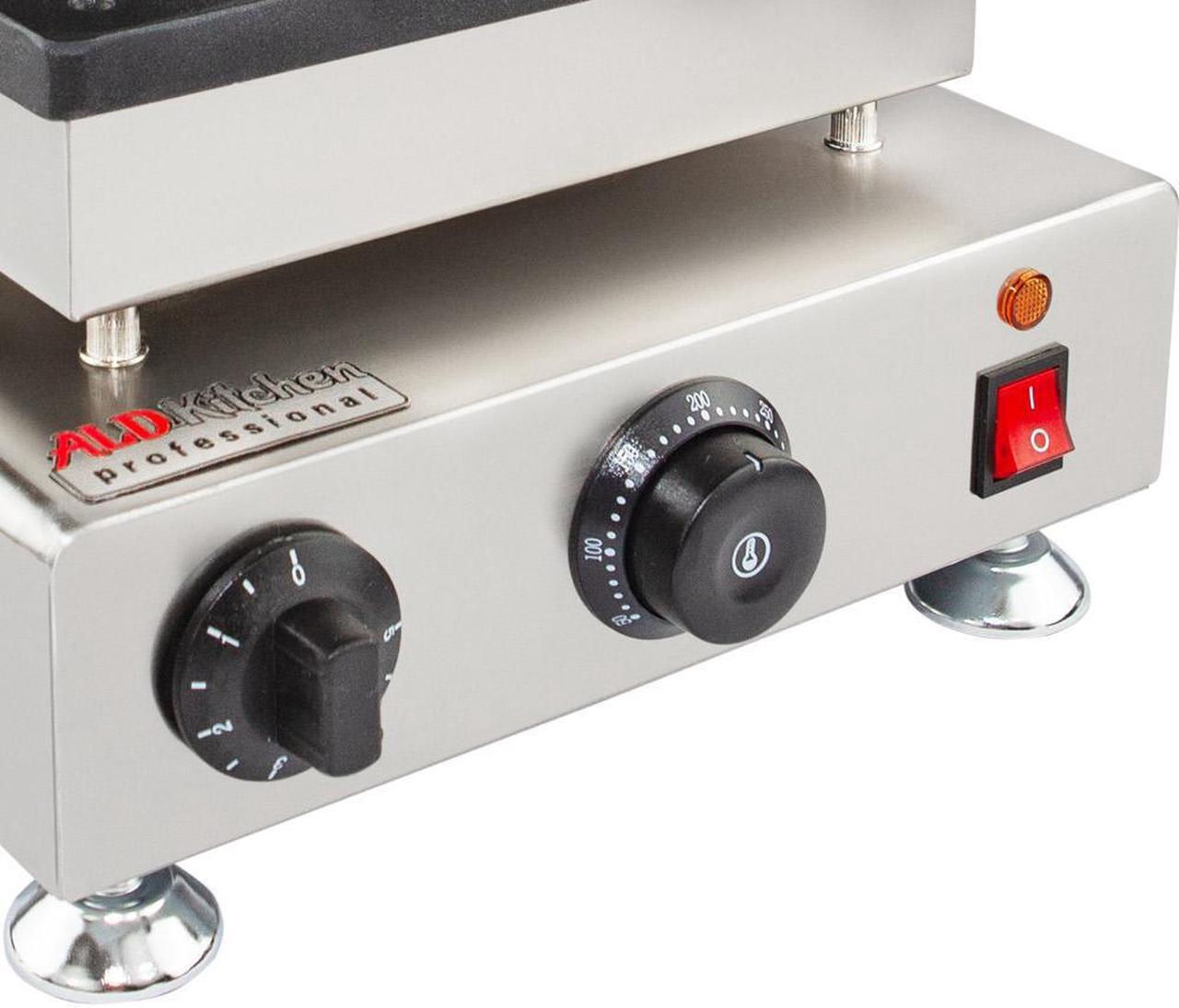 Alt view image 3 of 7 - AP-502 Stick Waffle Maker | Professional Stainless Steel Waffle Stick Machine | 4 Big Waffles