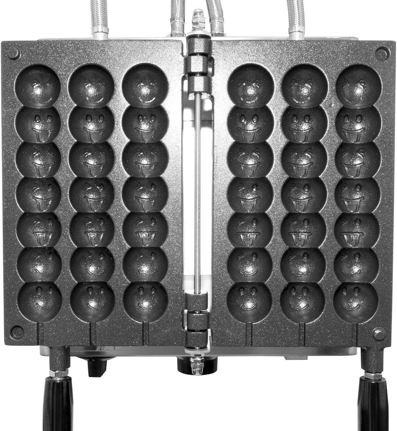 Alt view image 4 of 7 - ALDKitchen Waffle Stick Maker | 3 Bead-Shaped Waffles | Waffles on a Stick Iron