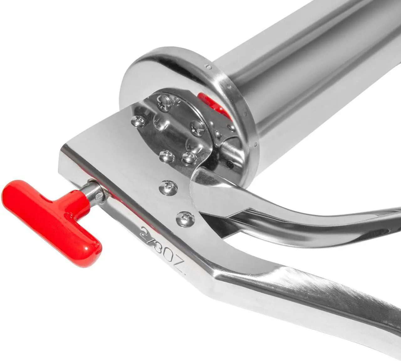 Alt view image 3 of 7 - ALDKitchen Churro Filling Gun | Manual Spanish Doughnuts Filler | 1 L | Stainless Steel