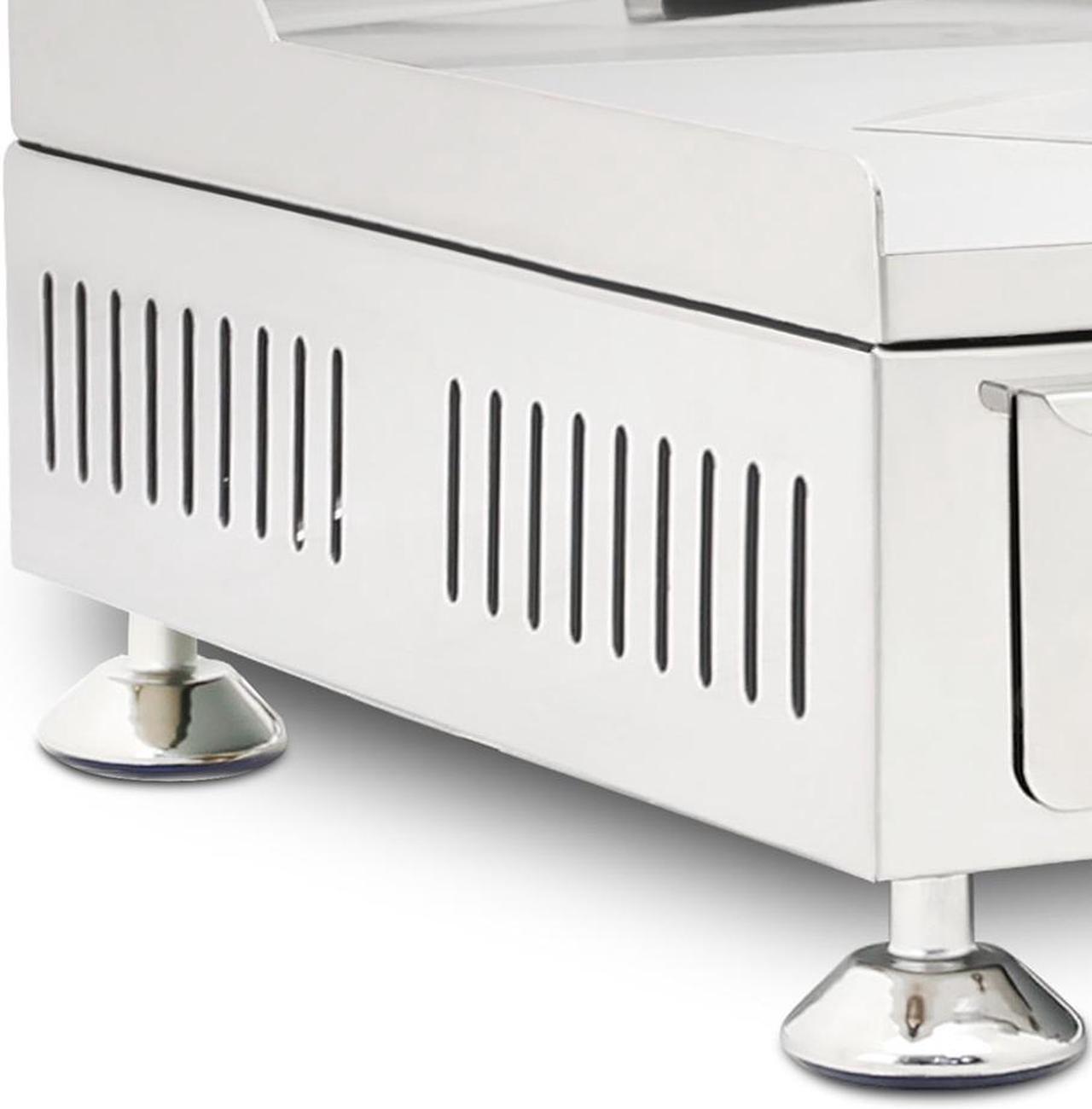 Alt view image 6 of 7 - ALDKitchen Flat Top Griddle | Teppanyaki Grill with Singe, Dual or Triple Thermostat | Manual | Nonstick