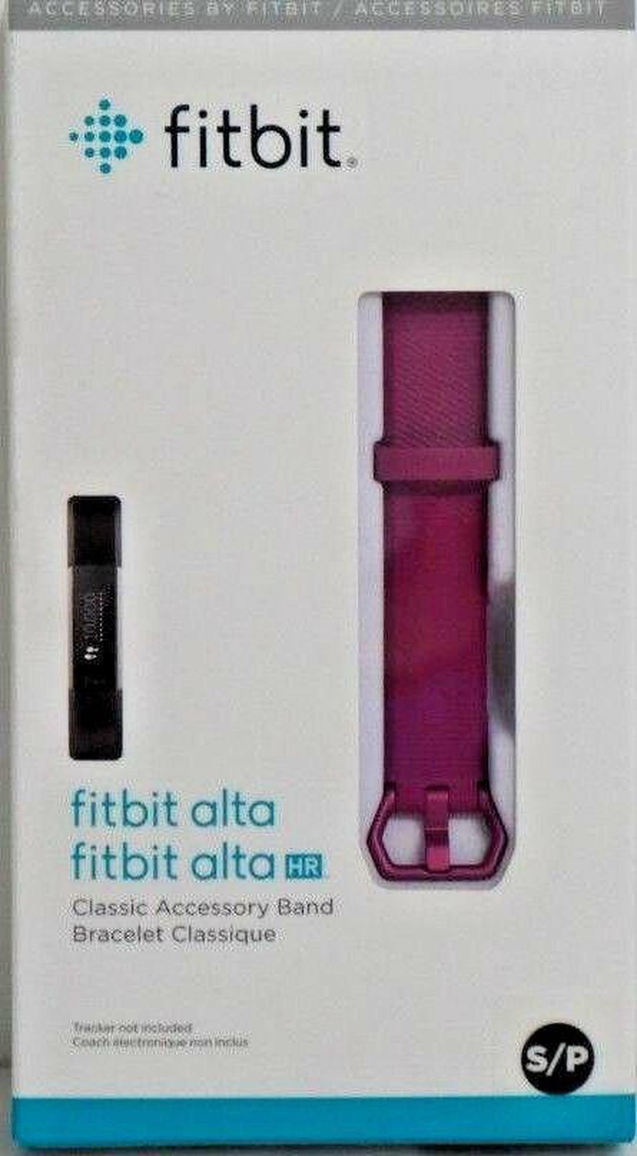 Main image of Classic Wristband for Fitbit Alta / Alta HR Activity Trackers - Small - Fuchsia