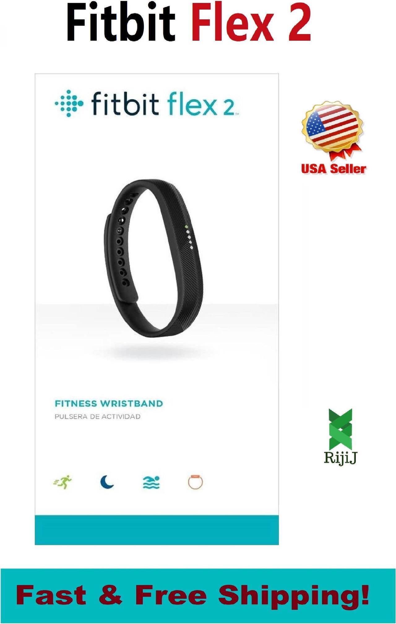Main image of Fitbit Flex 2 Smart Band - Wrist - Accelerometer - Silent Alarm, Alarm, Text Messaging - Sleep Quality, Calories Burned, Steps Taken, Distance Traveled - Bluetooth - Bluetooth 4.0 - GPS - 120 Hour ...