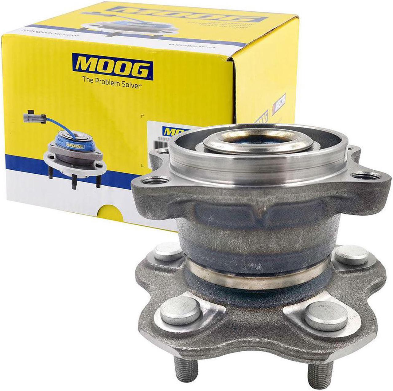 Main image of AWD MOOG Rear Wheel Bearing Hub Assembly For Nissan Rogue Juke W/O ABS 5 Lug