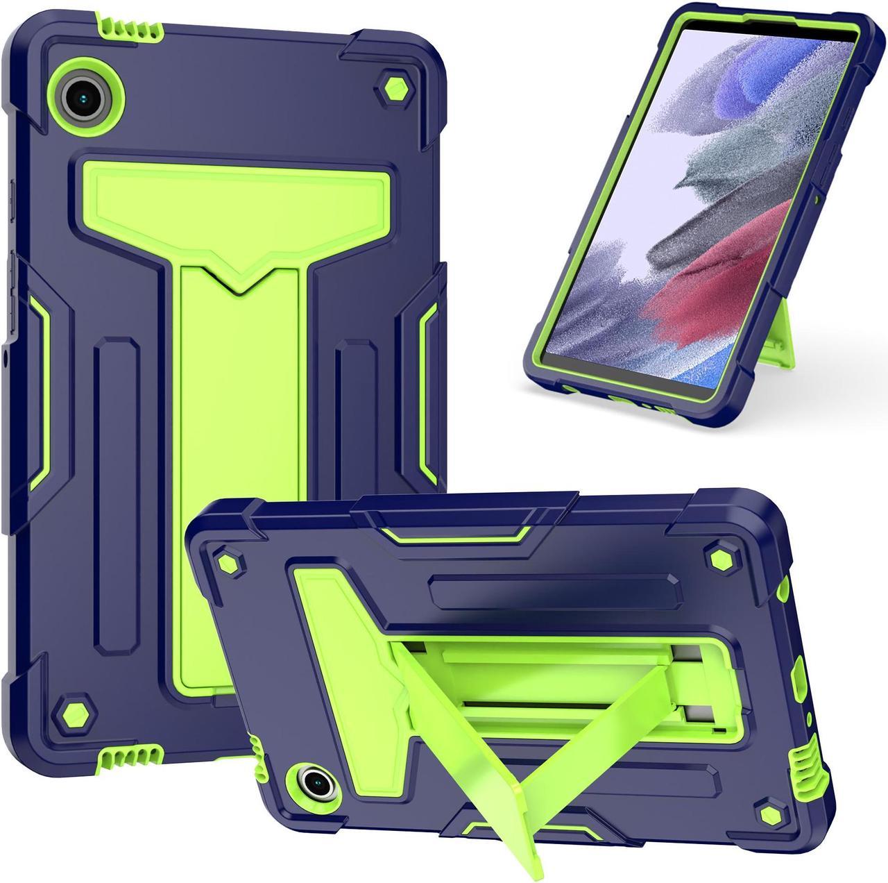 NEW Fashion Protective Back Cover Stander Case for Samsung Galaxy Tab A9 / SM-X110 / SM-X115 / SM-X117 (8.7inch) (Green)