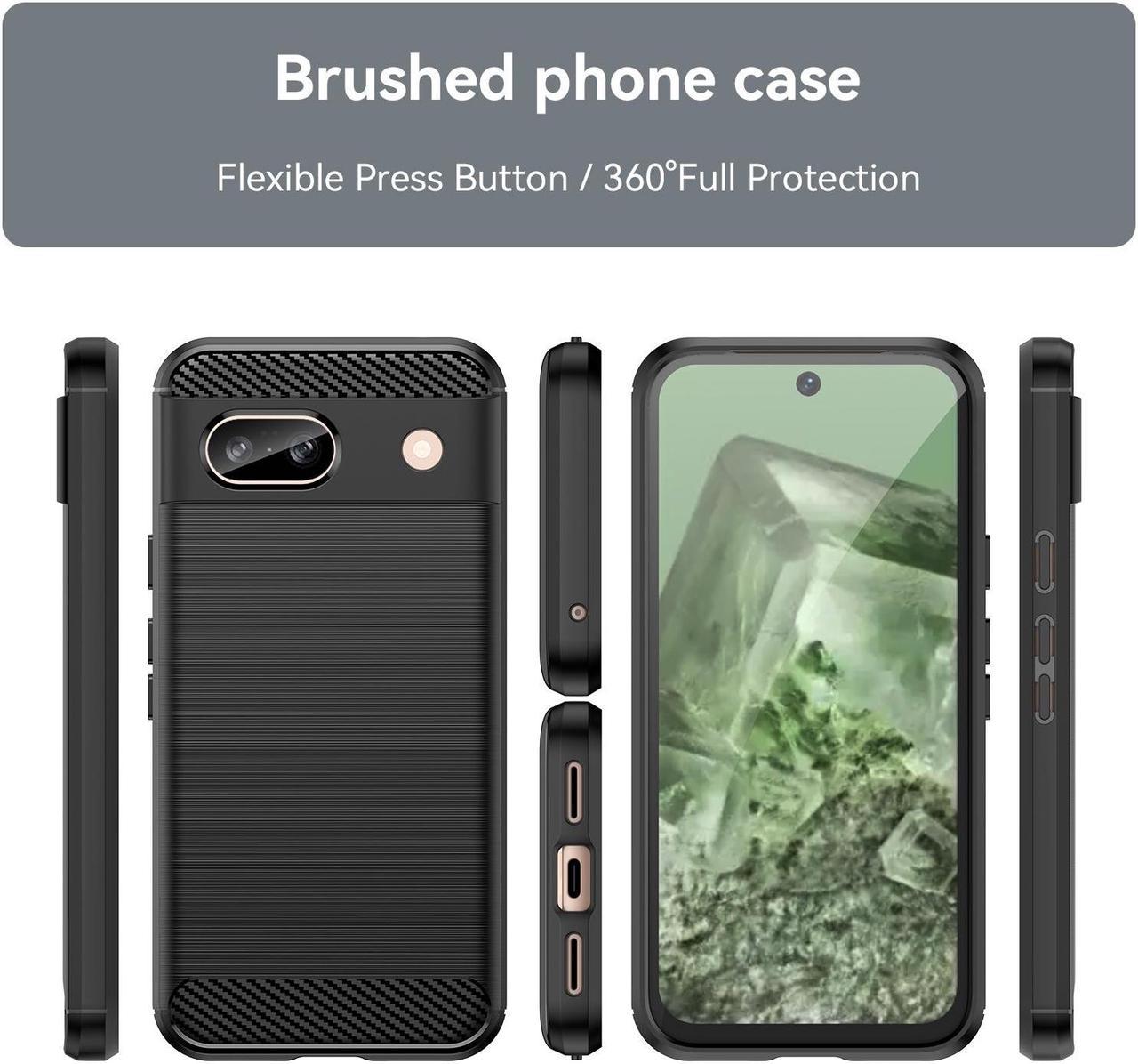 NEW Fashion Case Ultra Thin Case For Google Pixel 8A (Black)