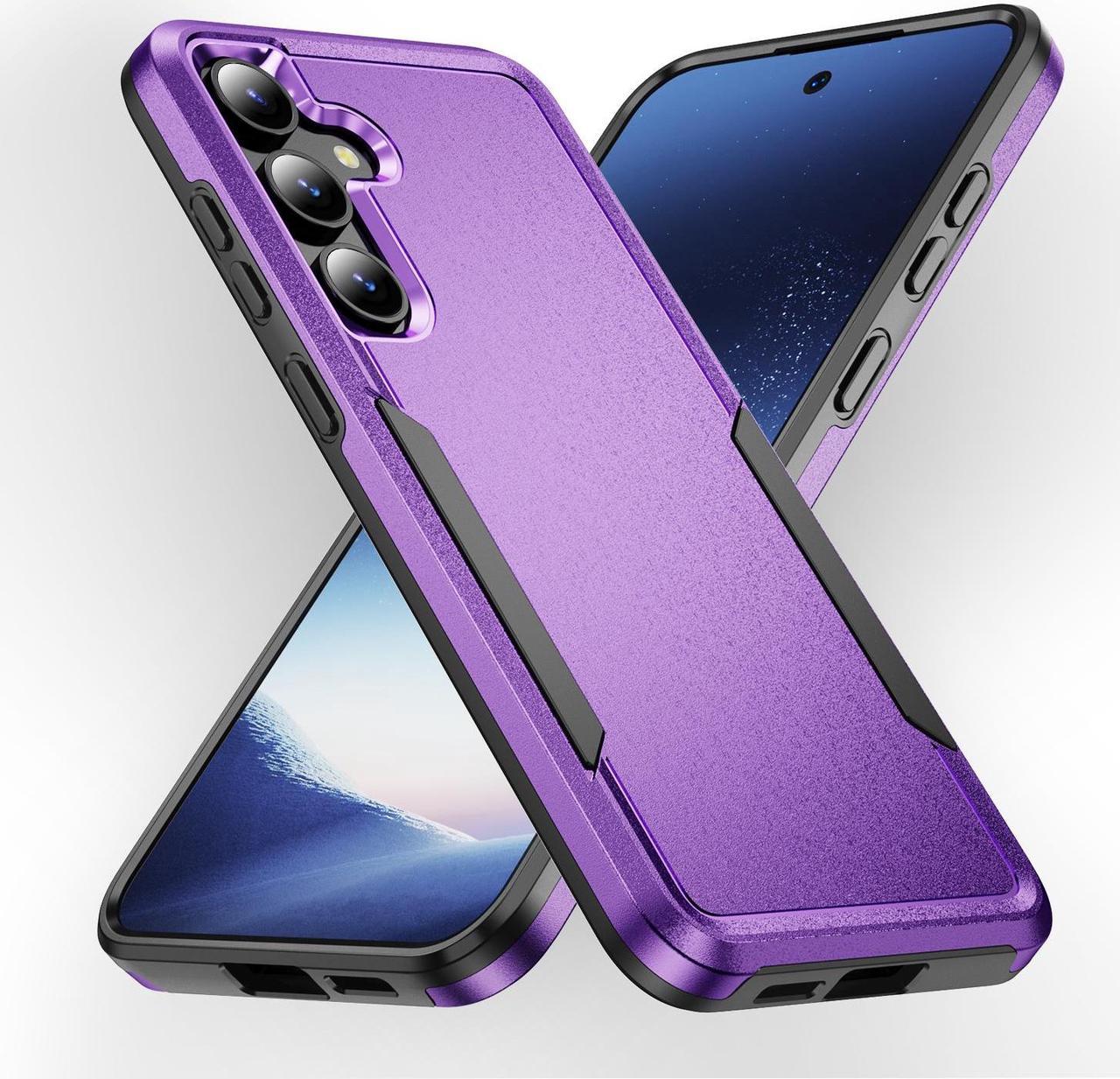 New Fashion Case Shockproof Case For Samsung Galaxy S24 (Purple)