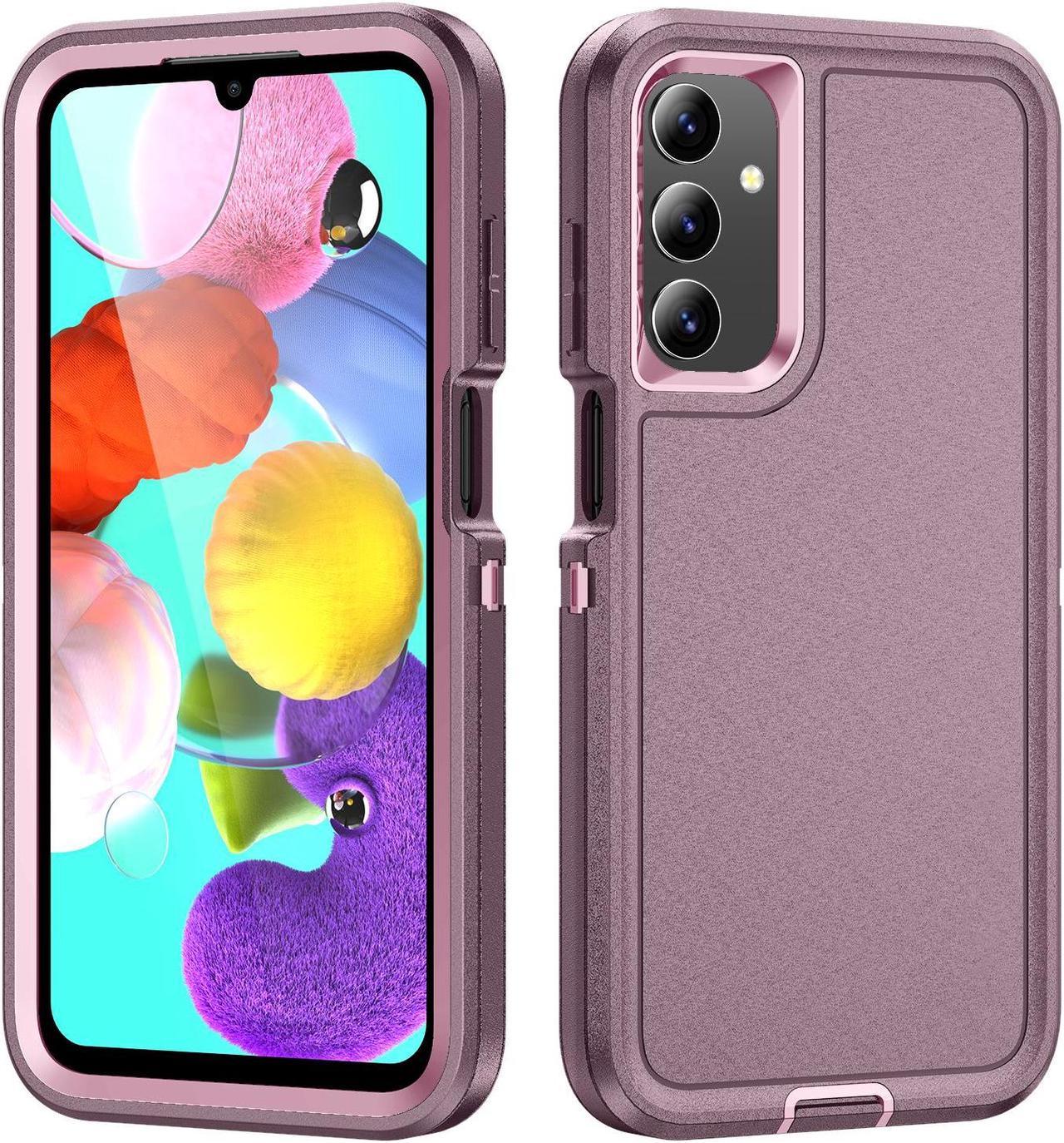 New Fashion Case Back Cover Shockproof Case For Samsung Galaxy A15 5G (Purple)