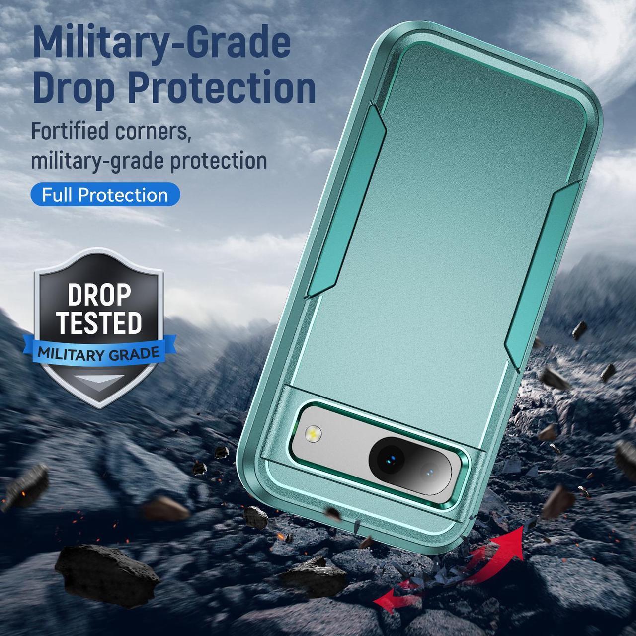 Alt view image 4 of 6 - New Fashion Case Shockproof Case For Google Pixel 8A (Green)