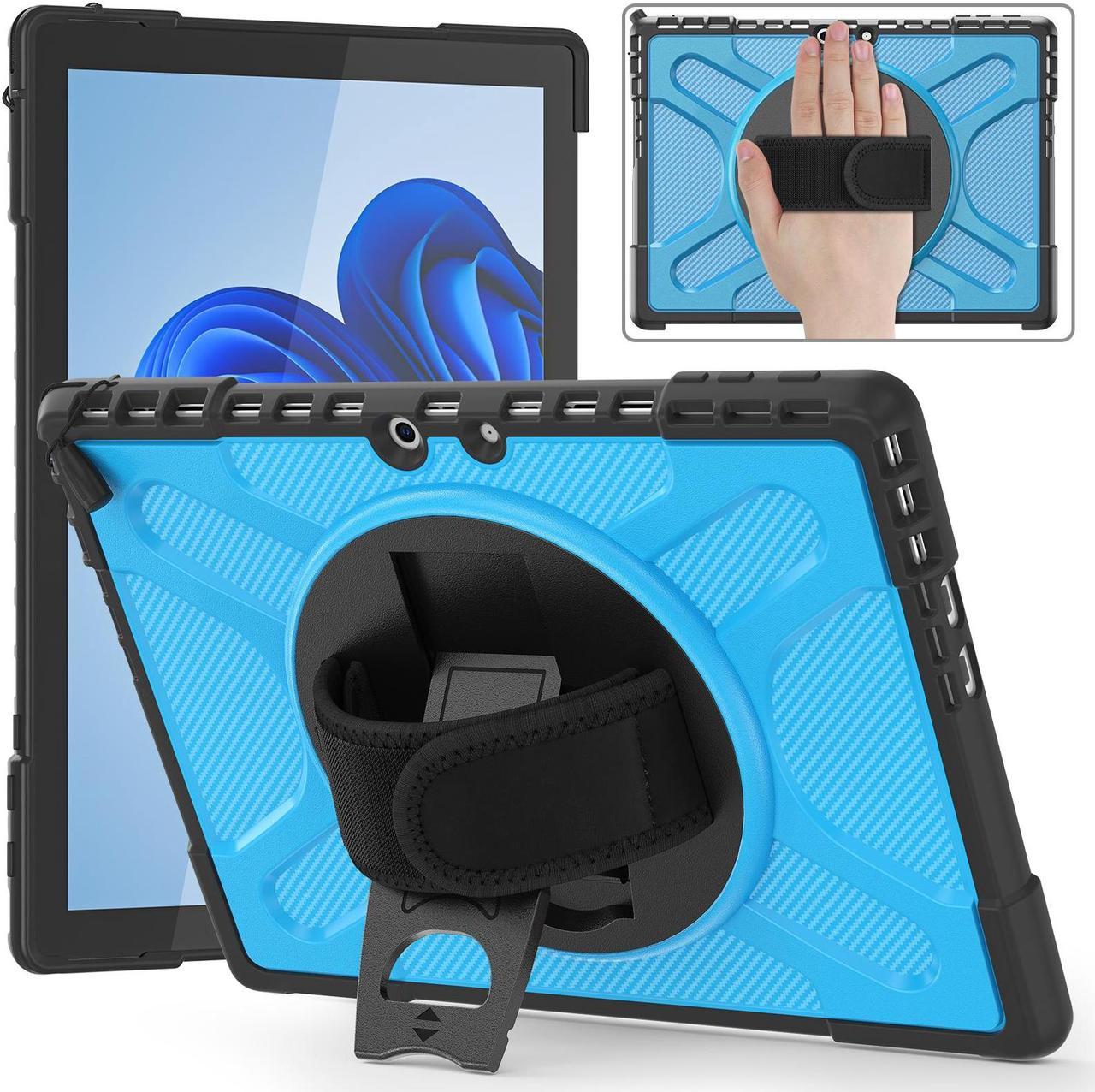 NEW Fashion Protective Cover Stander Case for Microsoft Surface Pro 10 13inch 2024 For Microsoft Surface Pro 9 13inch 2022 (Blue)