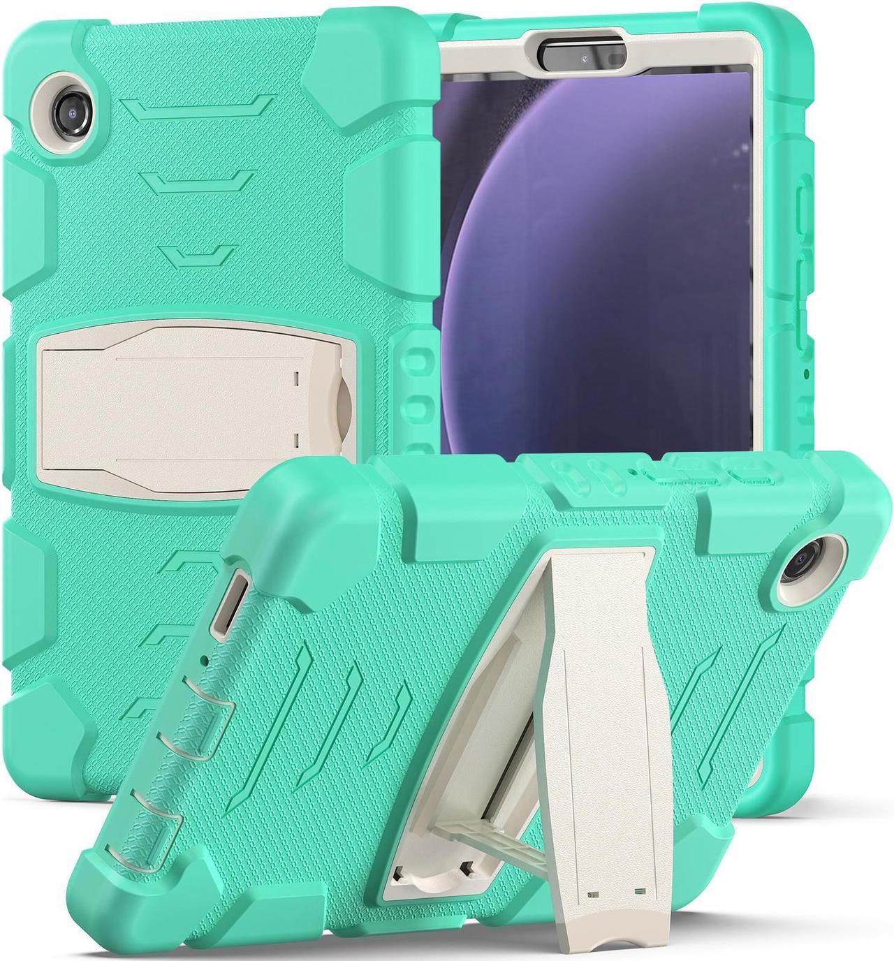 NEW Fashion Protective Cover Stander Case for Samsung Galaxy Tab A9 / SM-X110 / SM-X115 / SM-X117 (8.7inch) (Light Green)