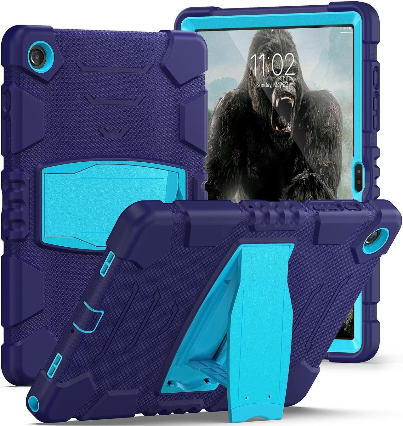 NEW Fashion Protective Case Stander Case for Samsung Galaxy Tab A9 Plus For Samsung Galaxy Tab A9+ / SM-X210 / SM-X216 / SM-X218 (11 inch) (Dark Blue)