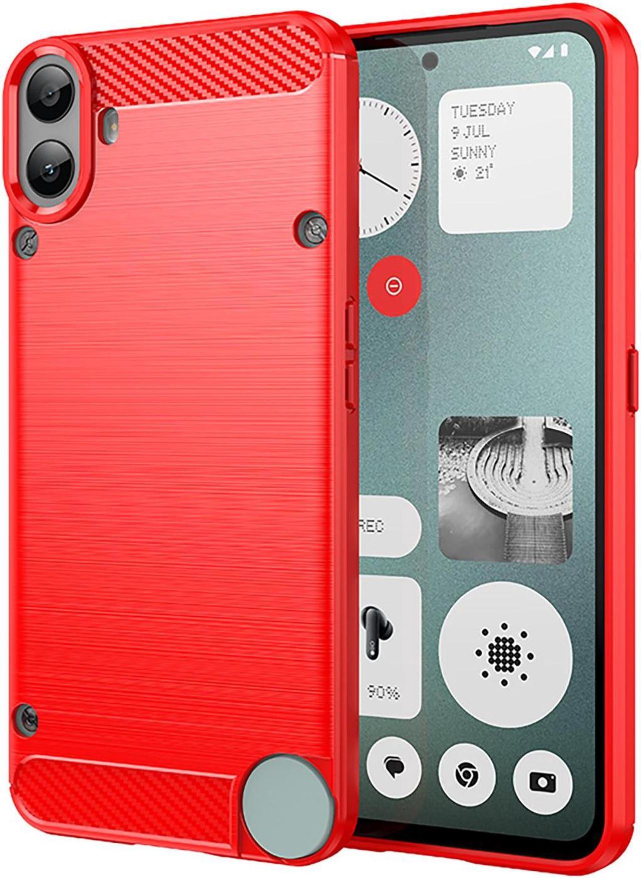 TYJKeJi Case Back Cover Ultra Thin Case For Nothing CMF Phone 1 (Red)