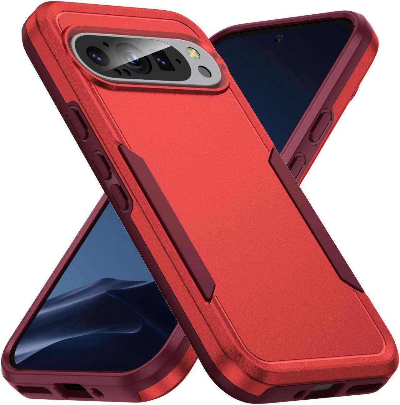 TYJKeJi Case Fashion Cover Case For Google Pixel 9 (6.3inch) / For Google Pixel 9 Pro (6.3inch) (Red)