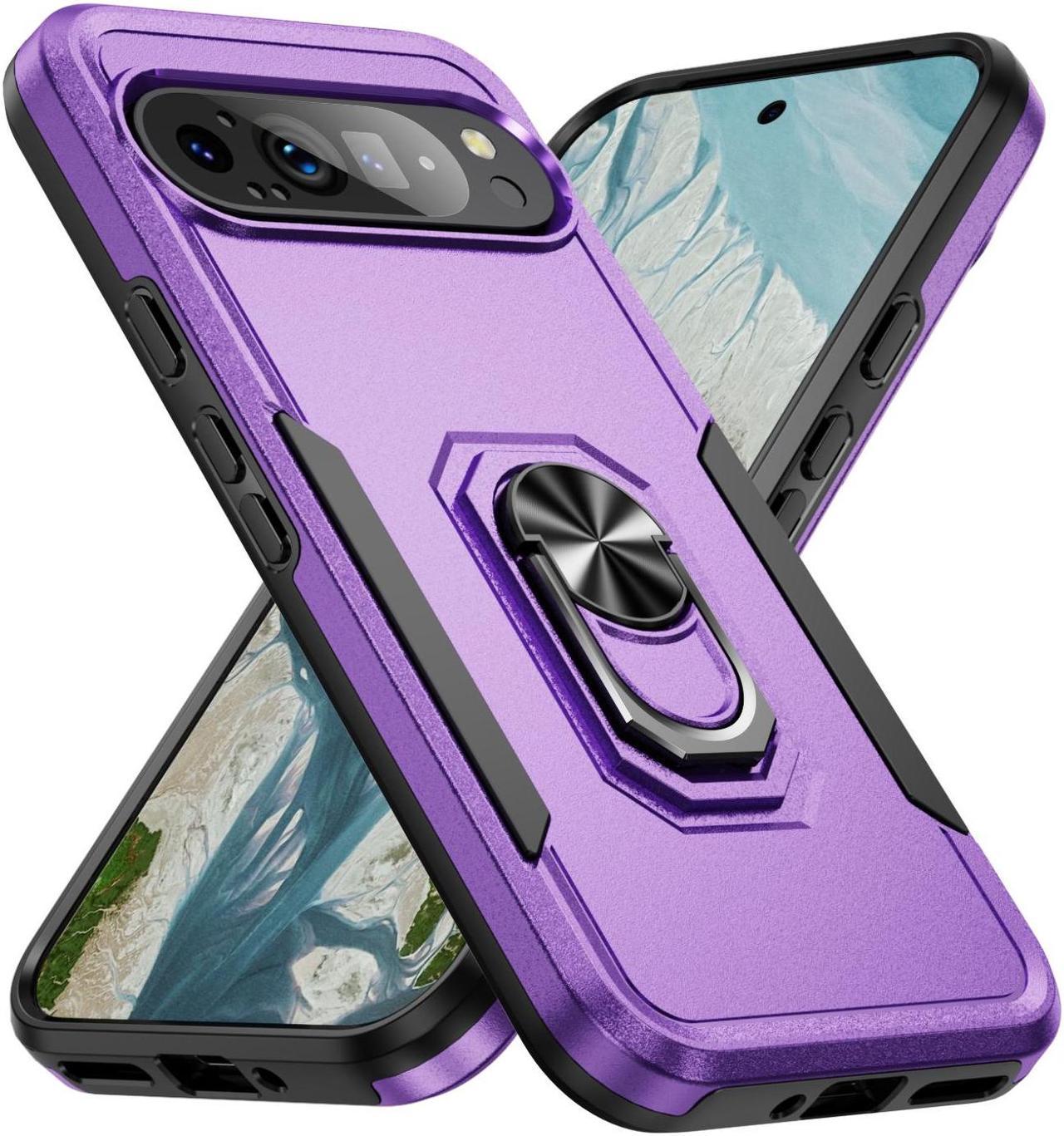 TYJKeJi Case Fashion Cover Case For Google Pixel 9 Pro XL (6.8inch) (Purple)