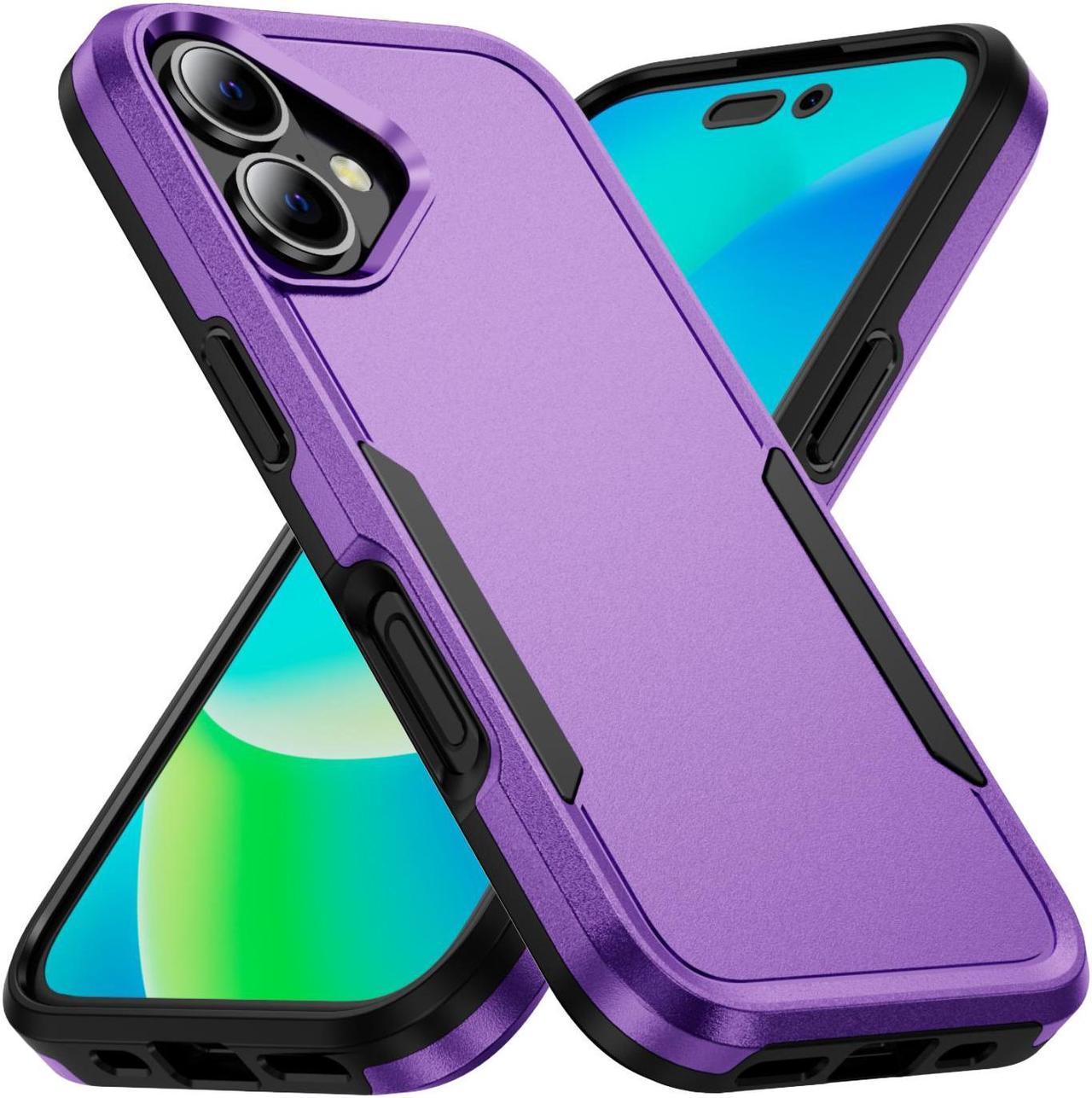 TYJKeJi Case Fashion Cover Case For iPhone 16 Plus (6.7inch) (Purple)