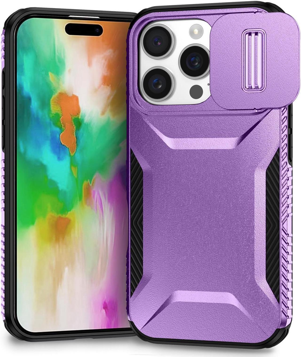 TYJKeJi Case Fashion Cover Case For iPhone 16 Pro (6.3inch) (Purple)