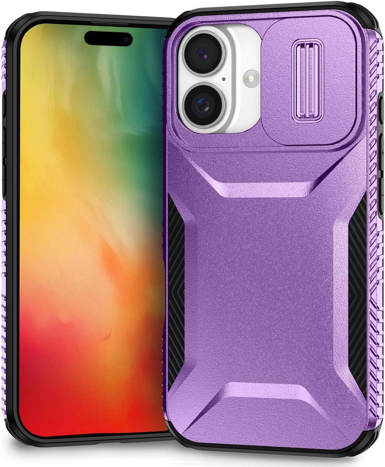 TYJKeJi Case Fashion Cover Case For iPhone 16 (6.1inch) (Purple)